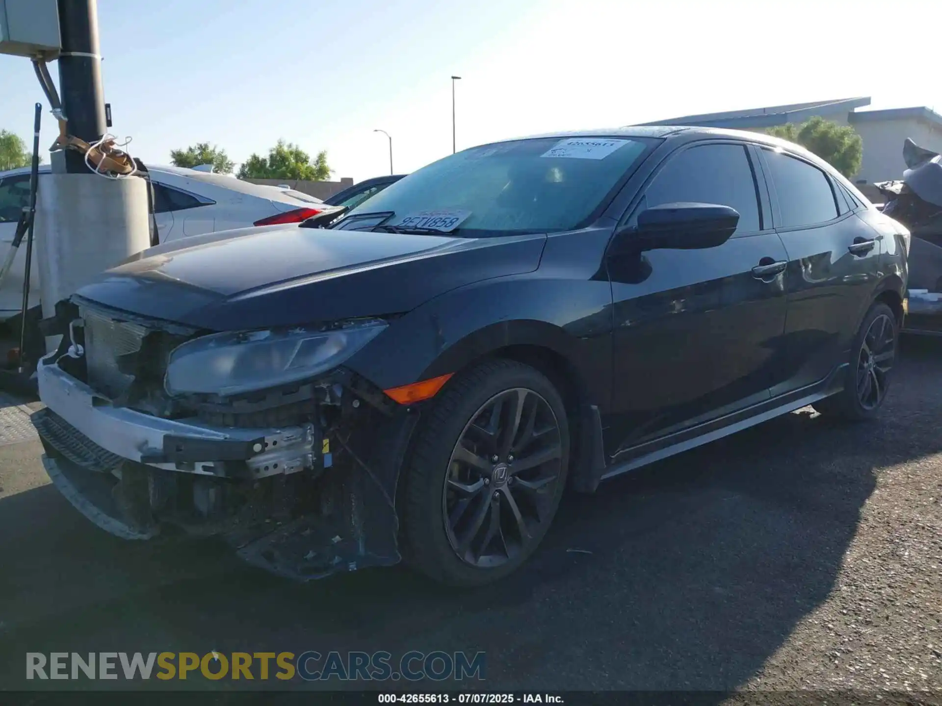 2 Photograph of a damaged car SHHFK7H41MU423308 HONDA CIVIC 2021
