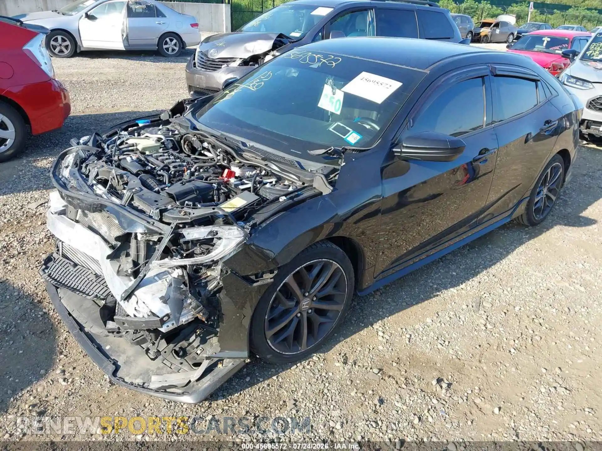 2 Photograph of a damaged car SHHFK7H41MU425785 HONDA CIVIC 2021