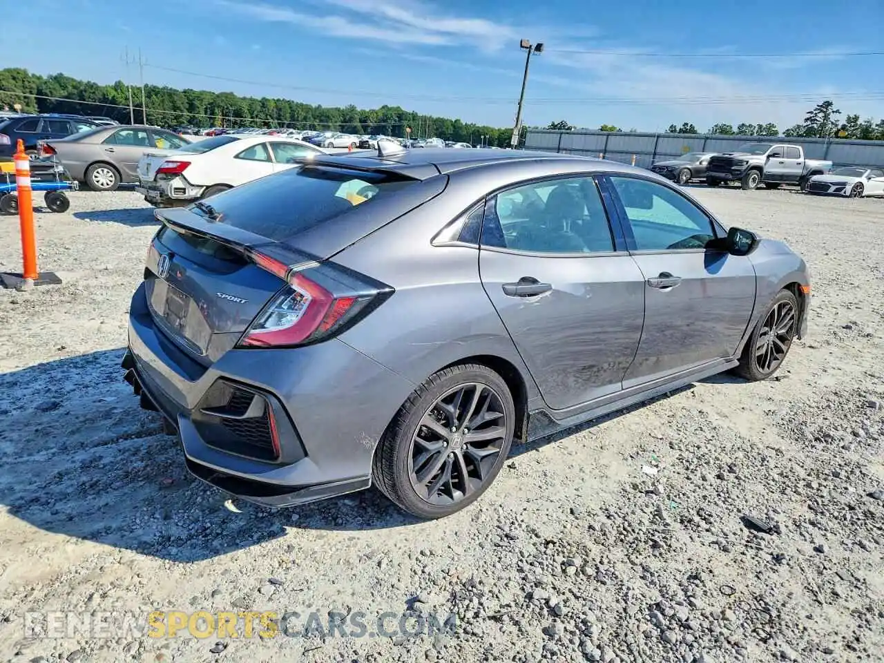 3 Photograph of a damaged car SHHFK7H42MU203059 HONDA CIVIC 2021