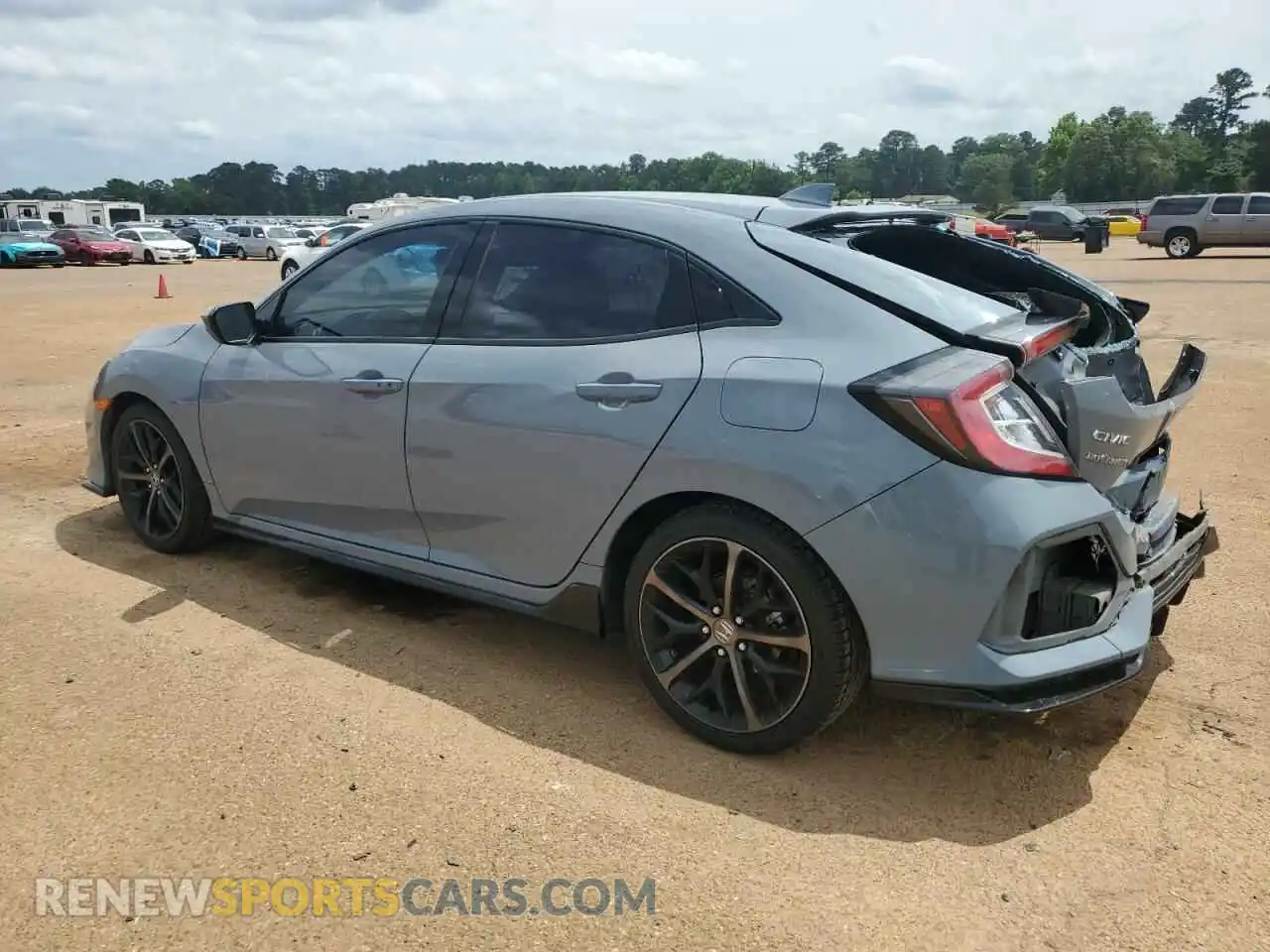 2 Photograph of a damaged car SHHFK7H42MU211162 HONDA CIVIC 2021