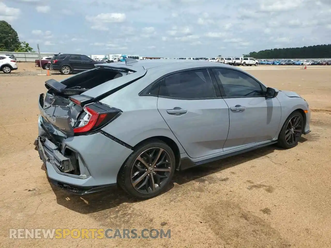 3 Photograph of a damaged car SHHFK7H42MU211162 HONDA CIVIC 2021