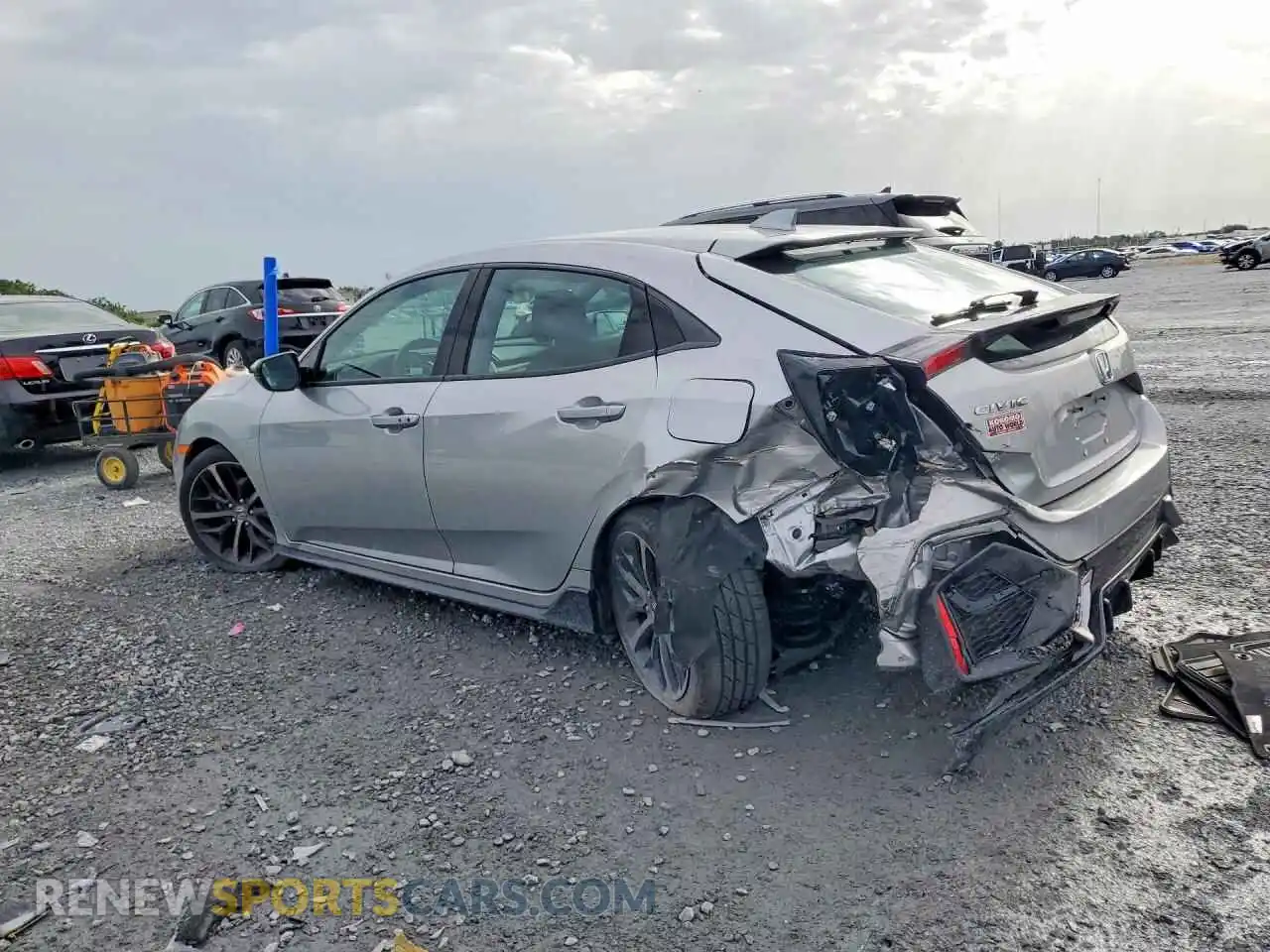 2 Photograph of a damaged car SHHFK7H42MU212697 HONDA CIVIC 2021