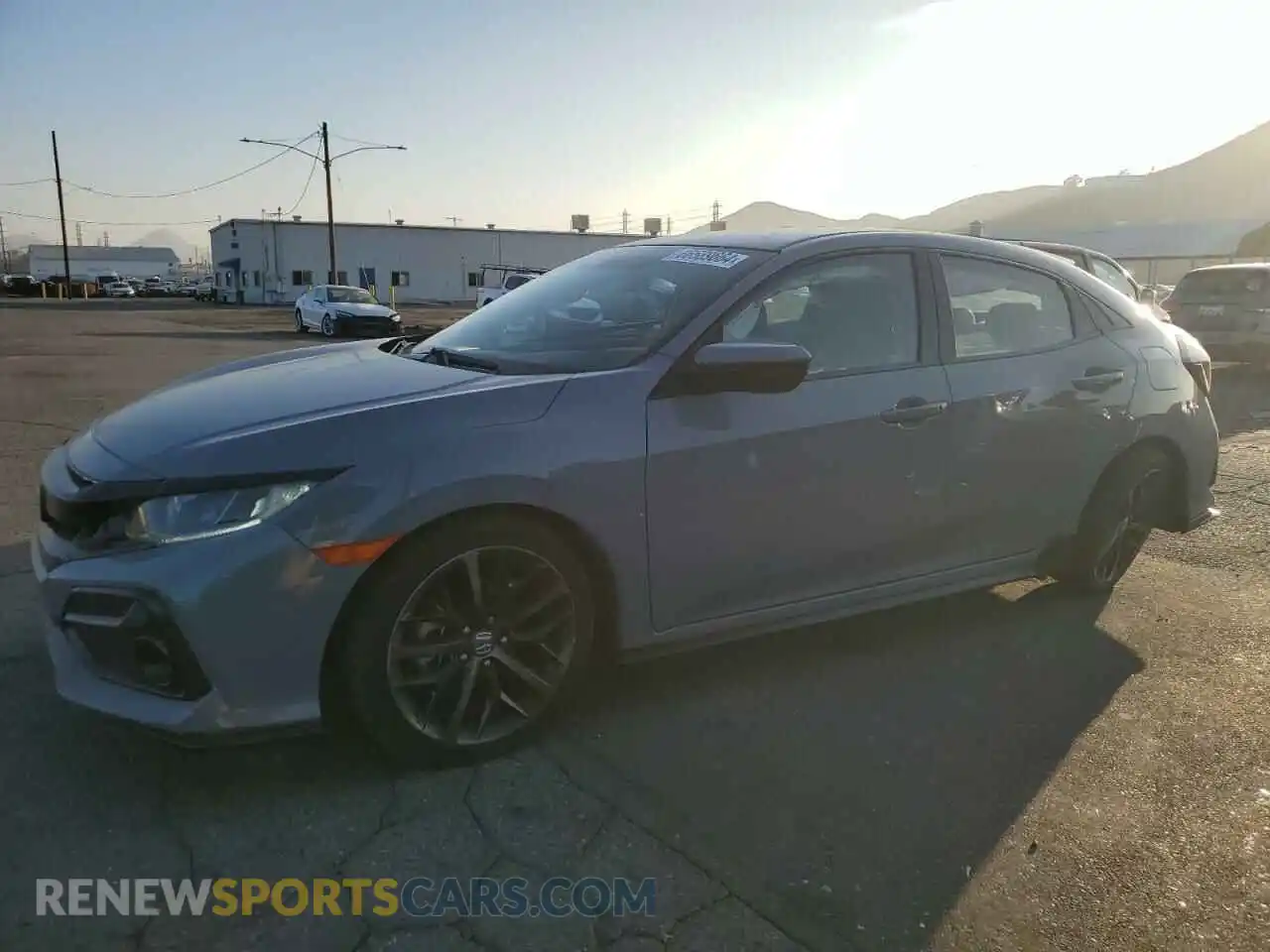 1 Photograph of a damaged car SHHFK7H42MU406176 HONDA CIVIC 2021