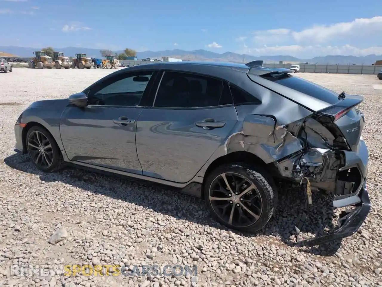 2 Photograph of a damaged car SHHFK7H42MU406694 HONDA CIVIC 2021