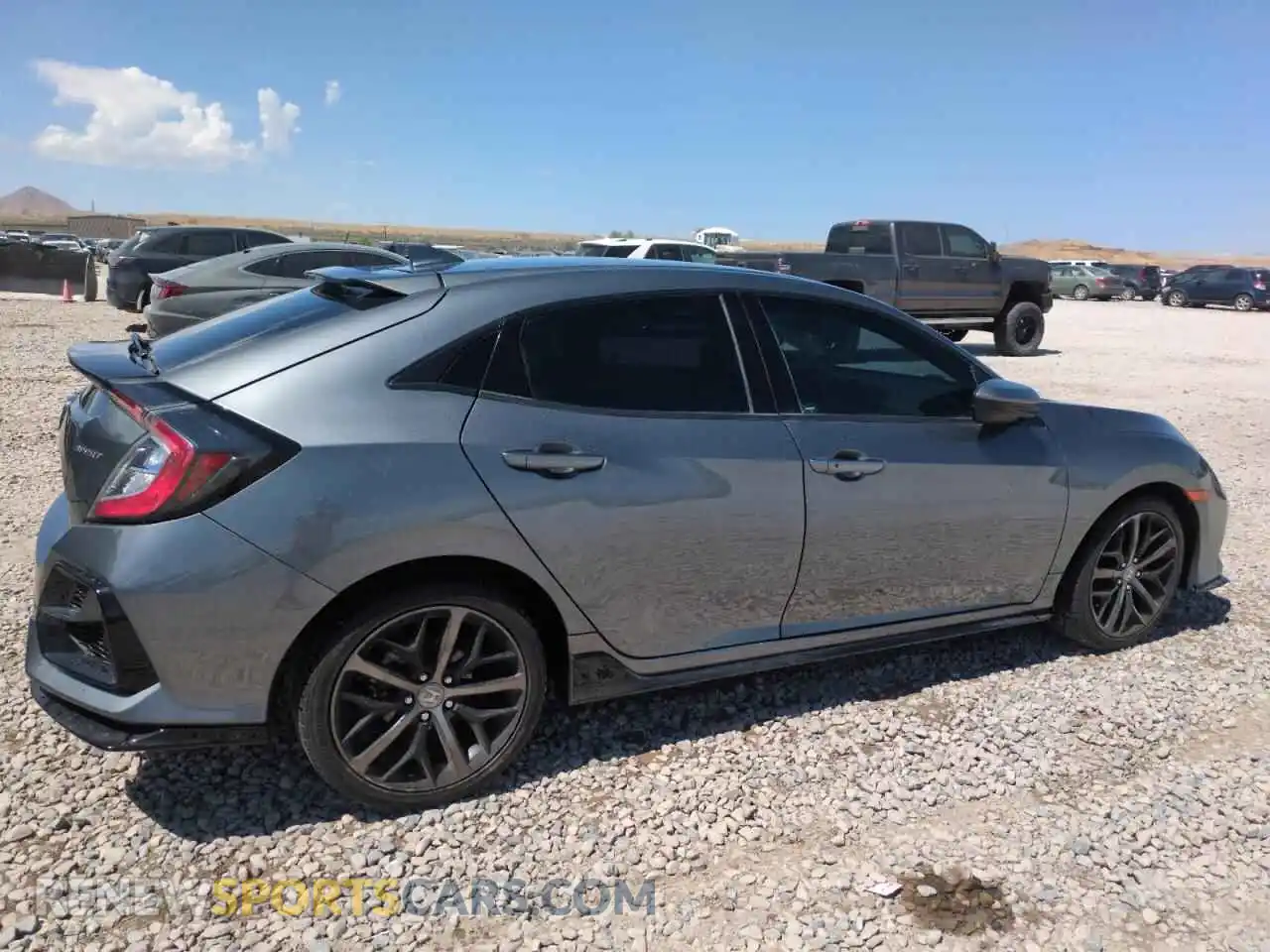 3 Photograph of a damaged car SHHFK7H42MU406694 HONDA CIVIC 2021