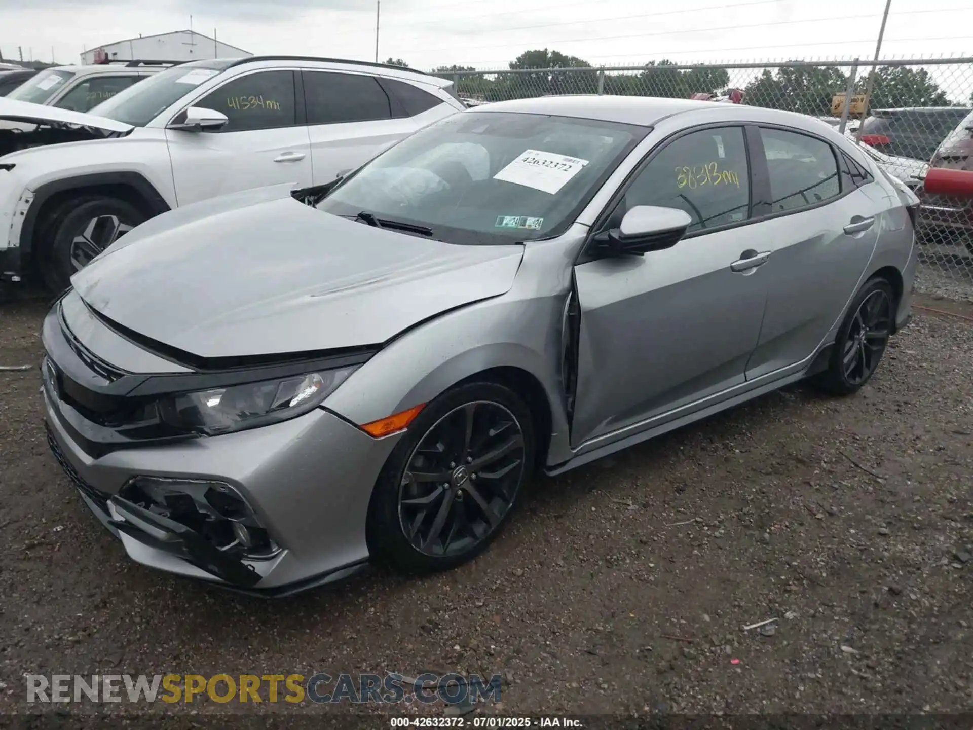 2 Photograph of a damaged car SHHFK7H42MU413936 HONDA CIVIC 2021