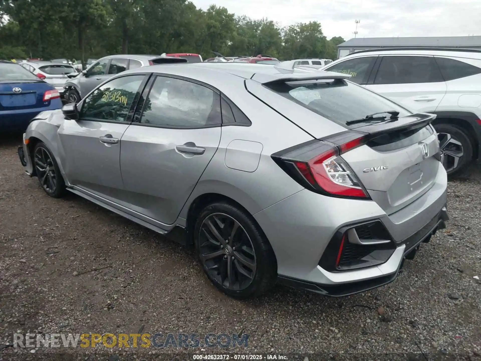 3 Photograph of a damaged car SHHFK7H42MU413936 HONDA CIVIC 2021