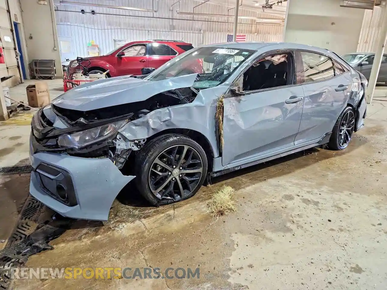 1 Photograph of a damaged car SHHFK7H42MU416206 HONDA CIVIC 2021