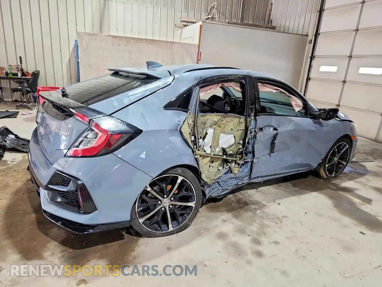 3 Photograph of a damaged car SHHFK7H42MU416206 HONDA CIVIC 2021