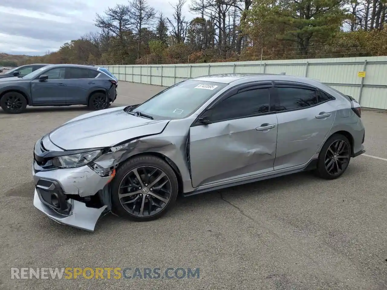 1 Photograph of a damaged car SHHFK7H42MU416741 HONDA CIVIC 2021