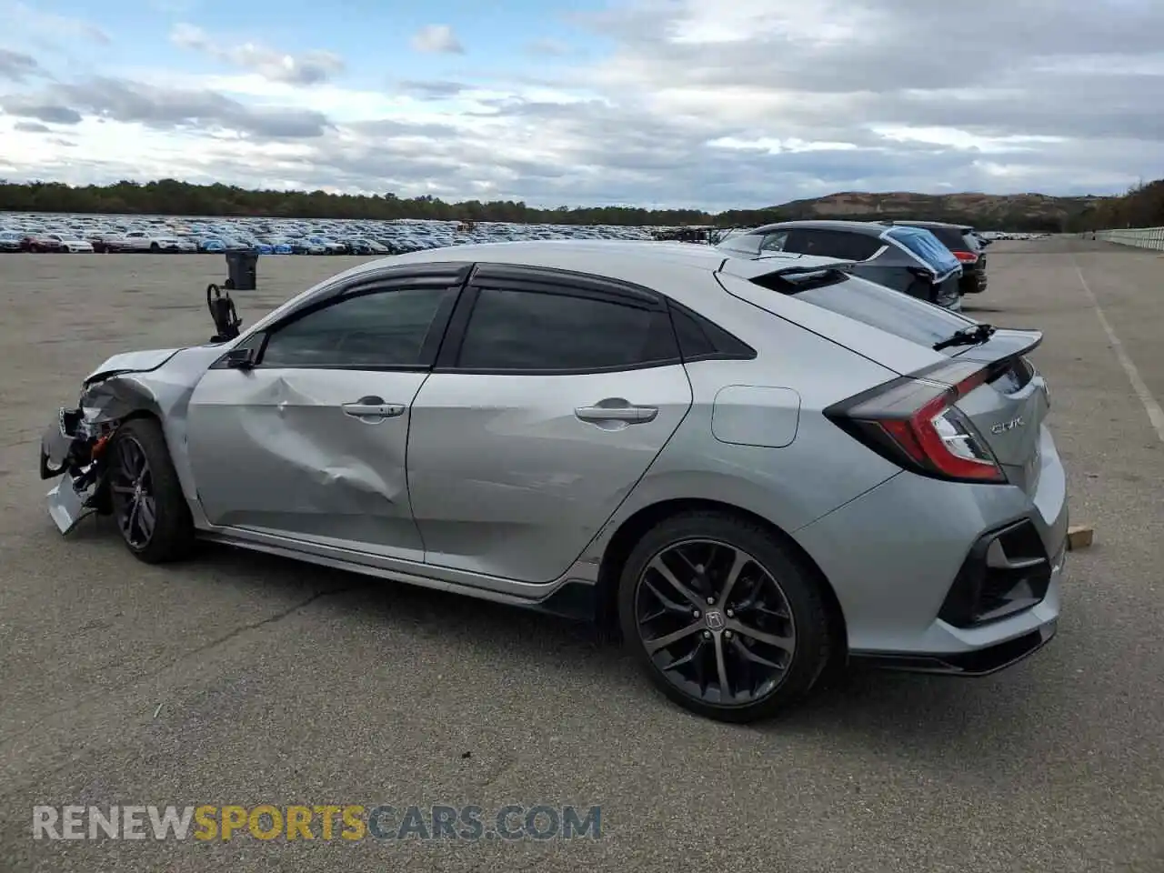 2 Photograph of a damaged car SHHFK7H42MU416741 HONDA CIVIC 2021
