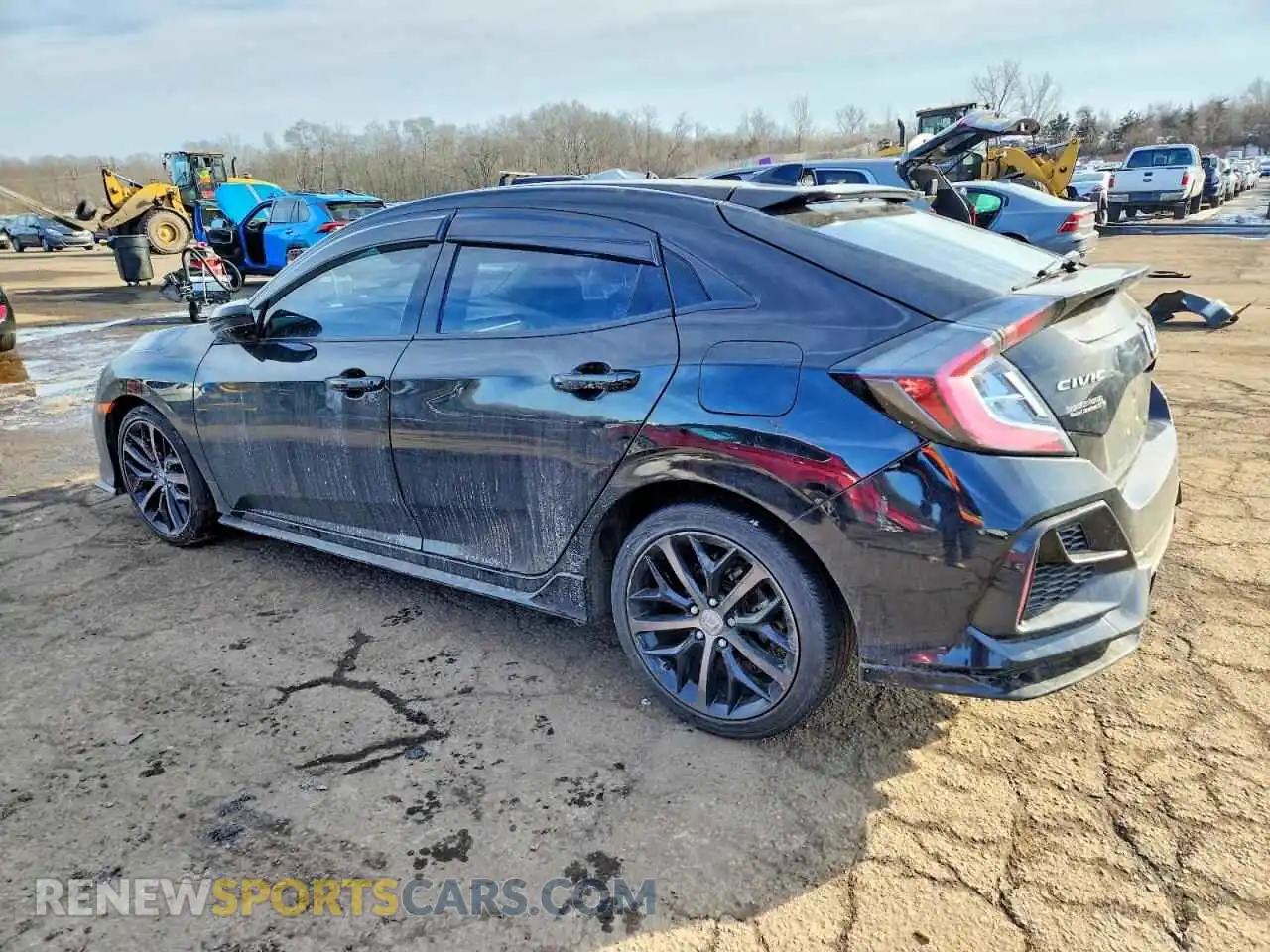 2 Photograph of a damaged car SHHFK7H42MU424614 HONDA CIVIC 2021