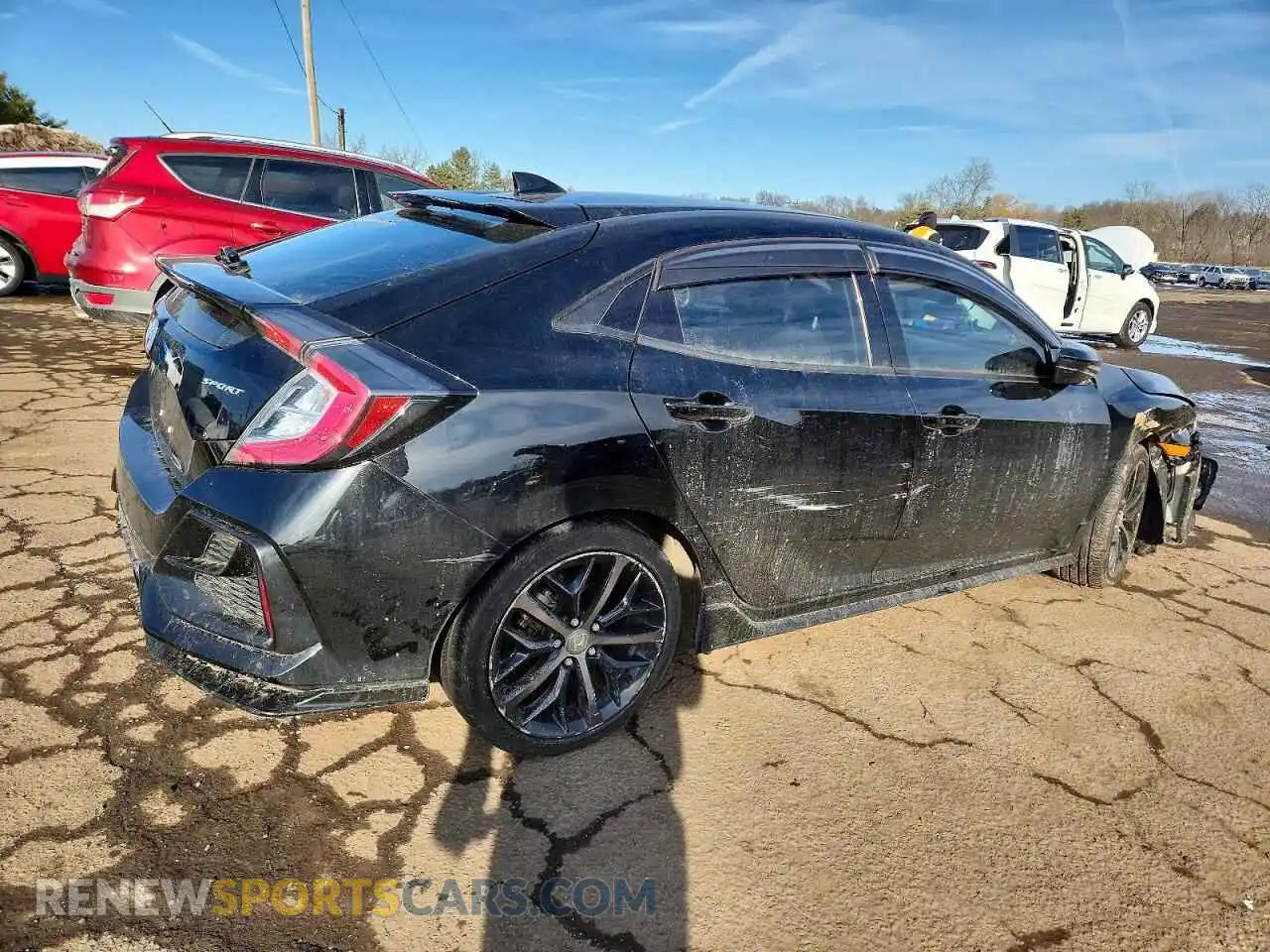 3 Photograph of a damaged car SHHFK7H42MU424614 HONDA CIVIC 2021