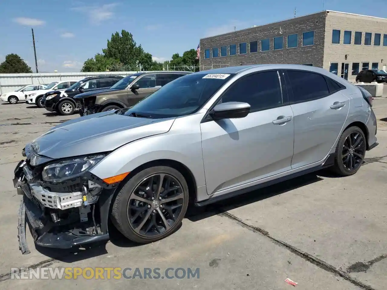 1 Photograph of a damaged car SHHFK7H43MU204155 HONDA CIVIC 2021
