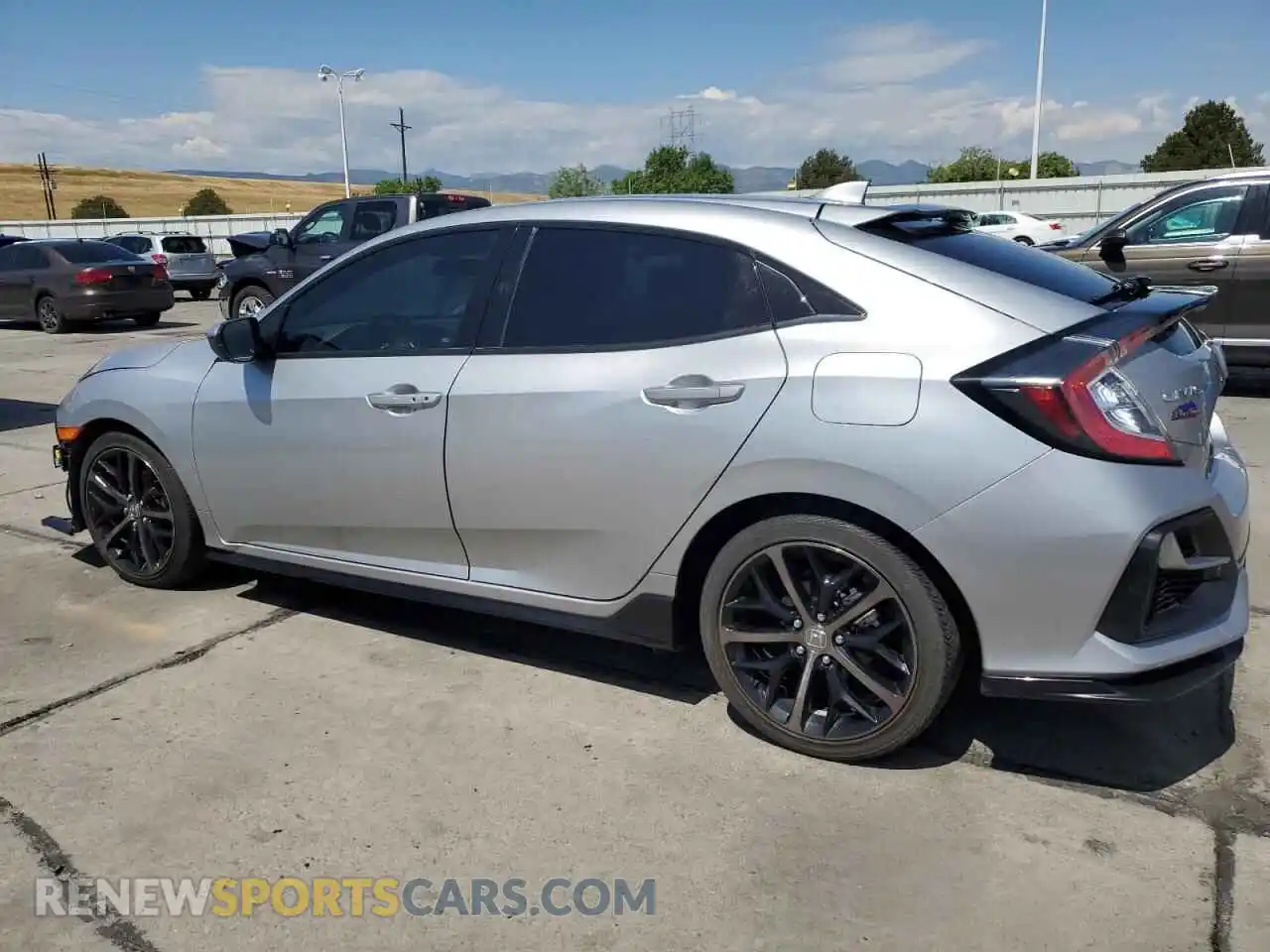 2 Photograph of a damaged car SHHFK7H43MU204155 HONDA CIVIC 2021