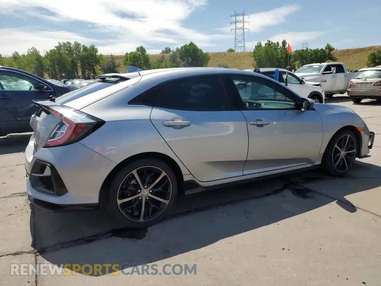 3 Photograph of a damaged car SHHFK7H43MU204155 HONDA CIVIC 2021