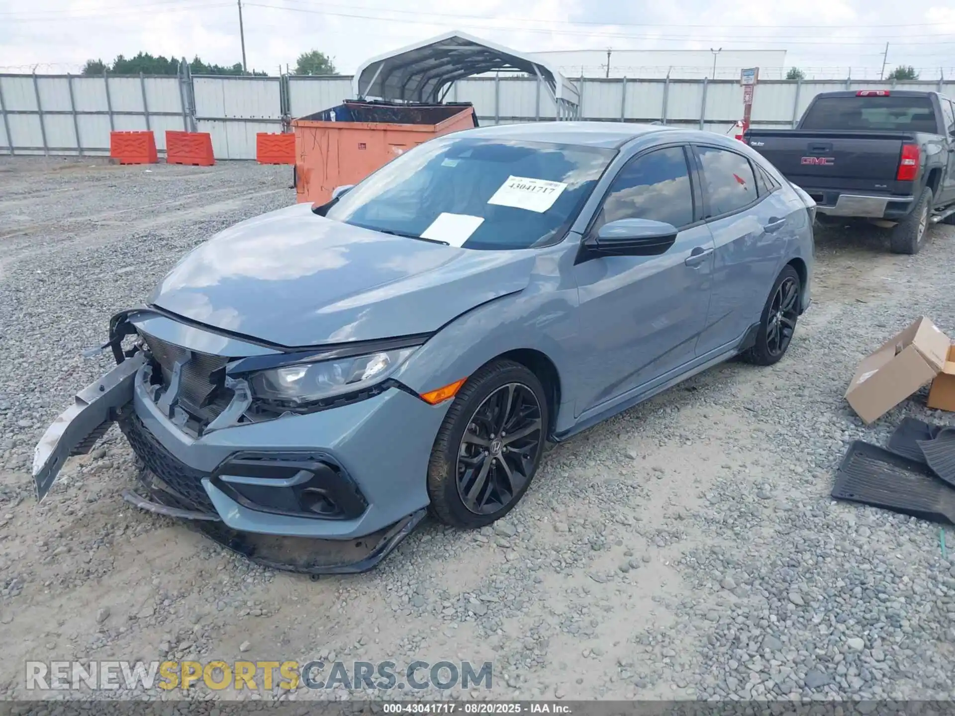 2 Photograph of a damaged car SHHFK7H43MU210439 HONDA CIVIC 2021