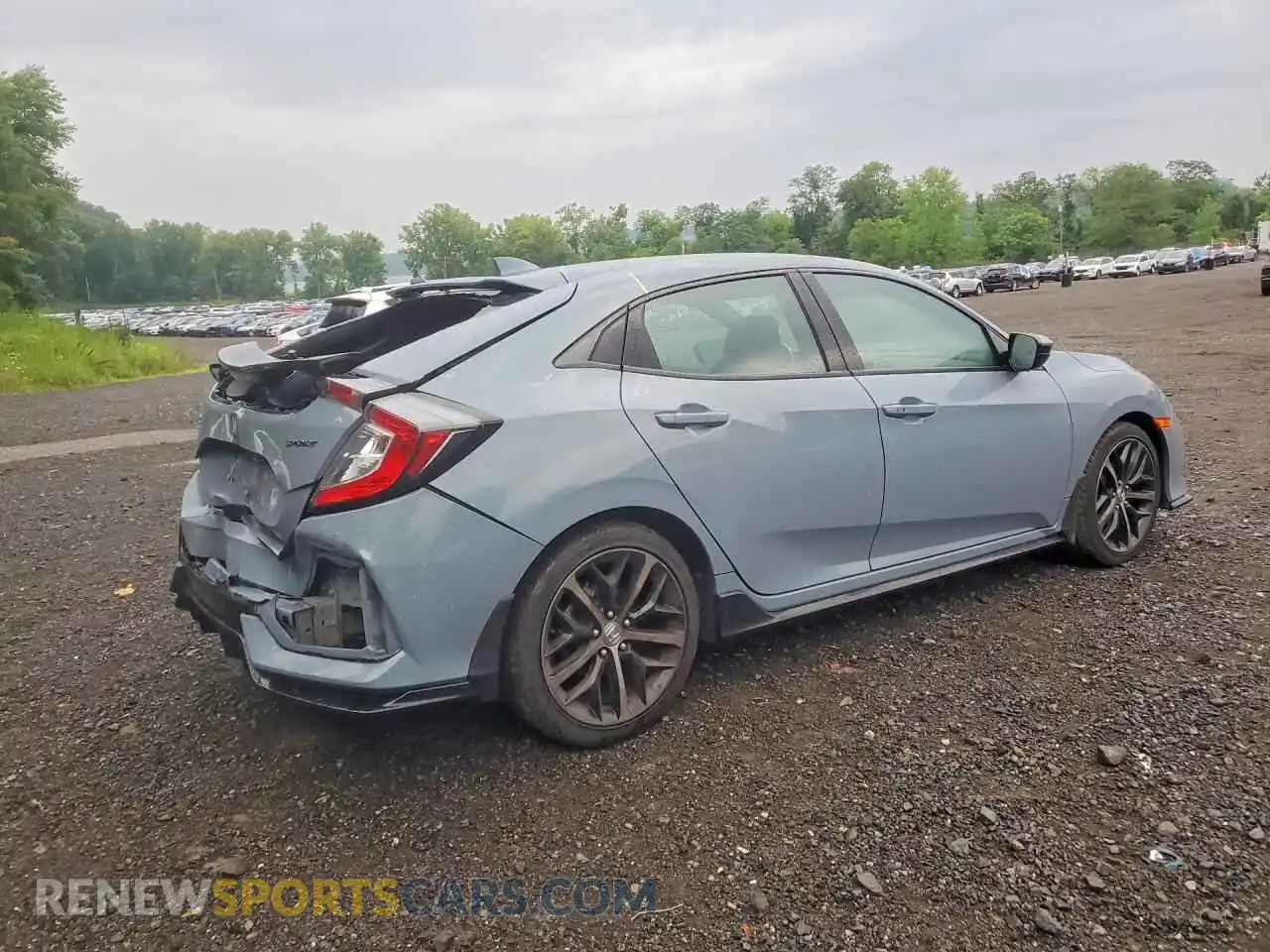 3 Photograph of a damaged car SHHFK7H43MU227998 HONDA CIVIC 2021