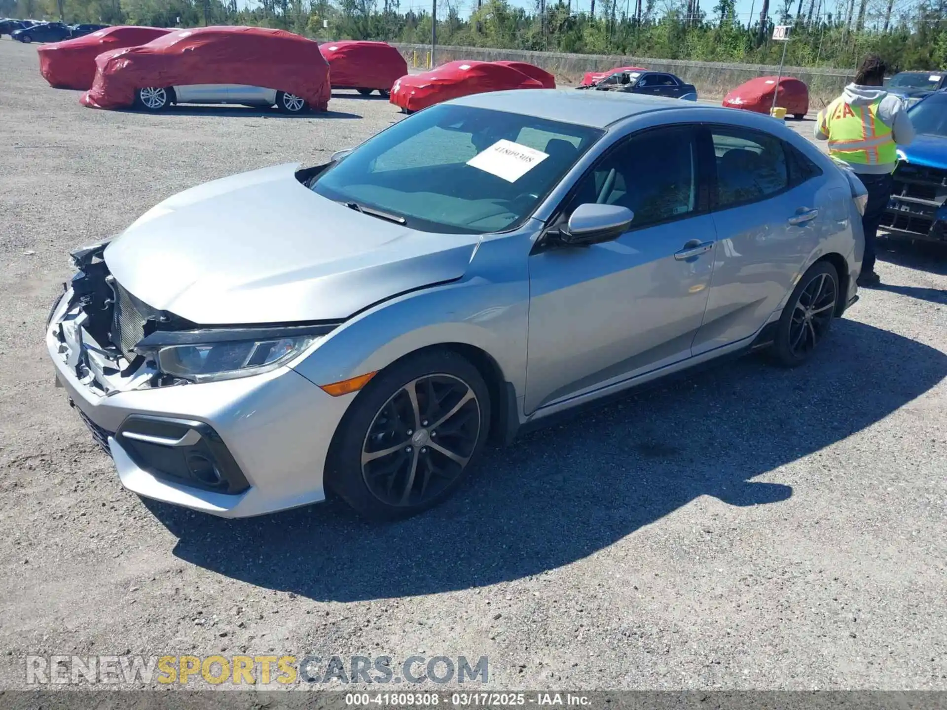 2 Photograph of a damaged car SHHFK7H43MU232389 HONDA CIVIC 2021