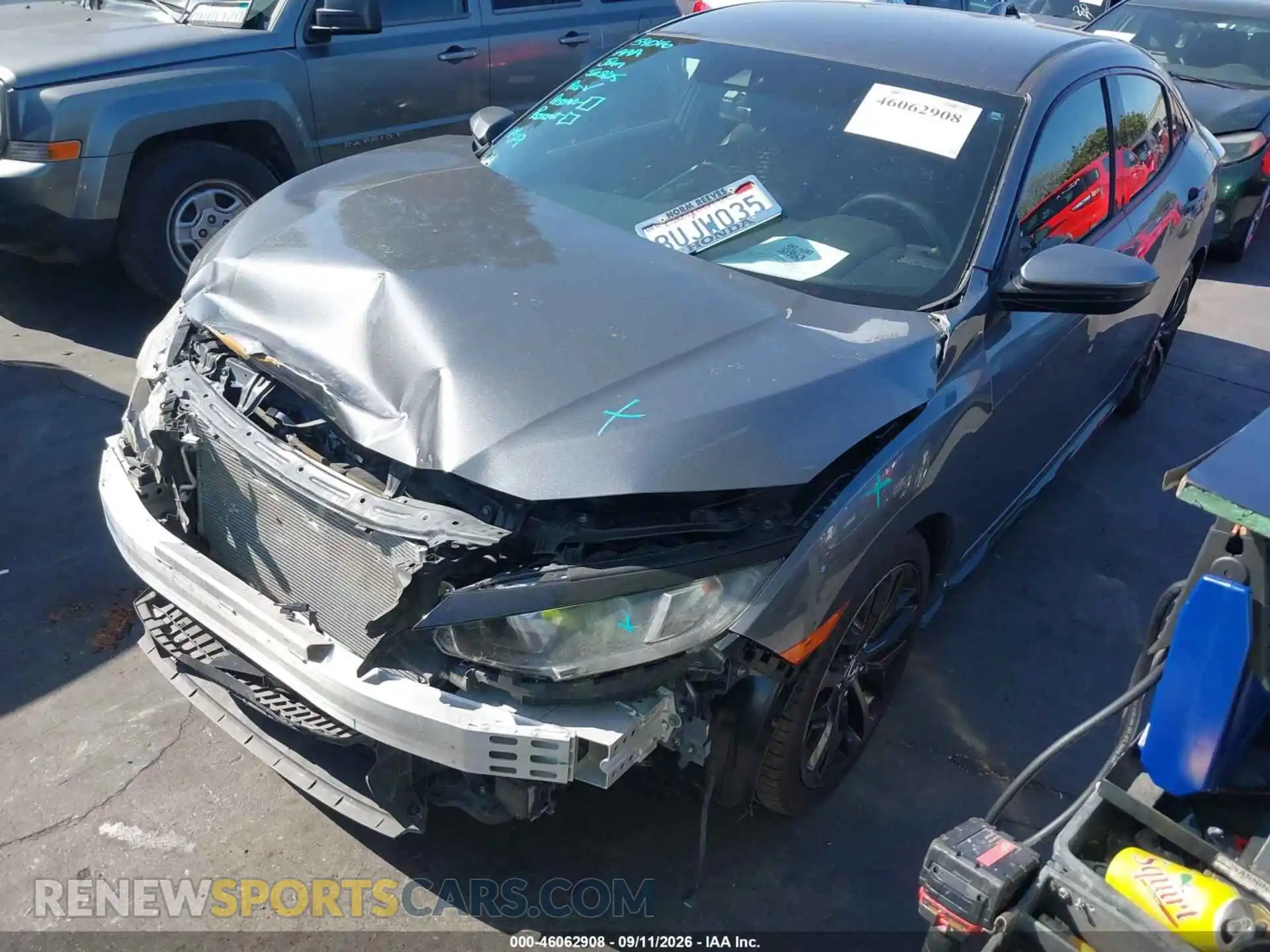 2 Photograph of a damaged car SHHFK7H43MU403531 HONDA CIVIC 2021