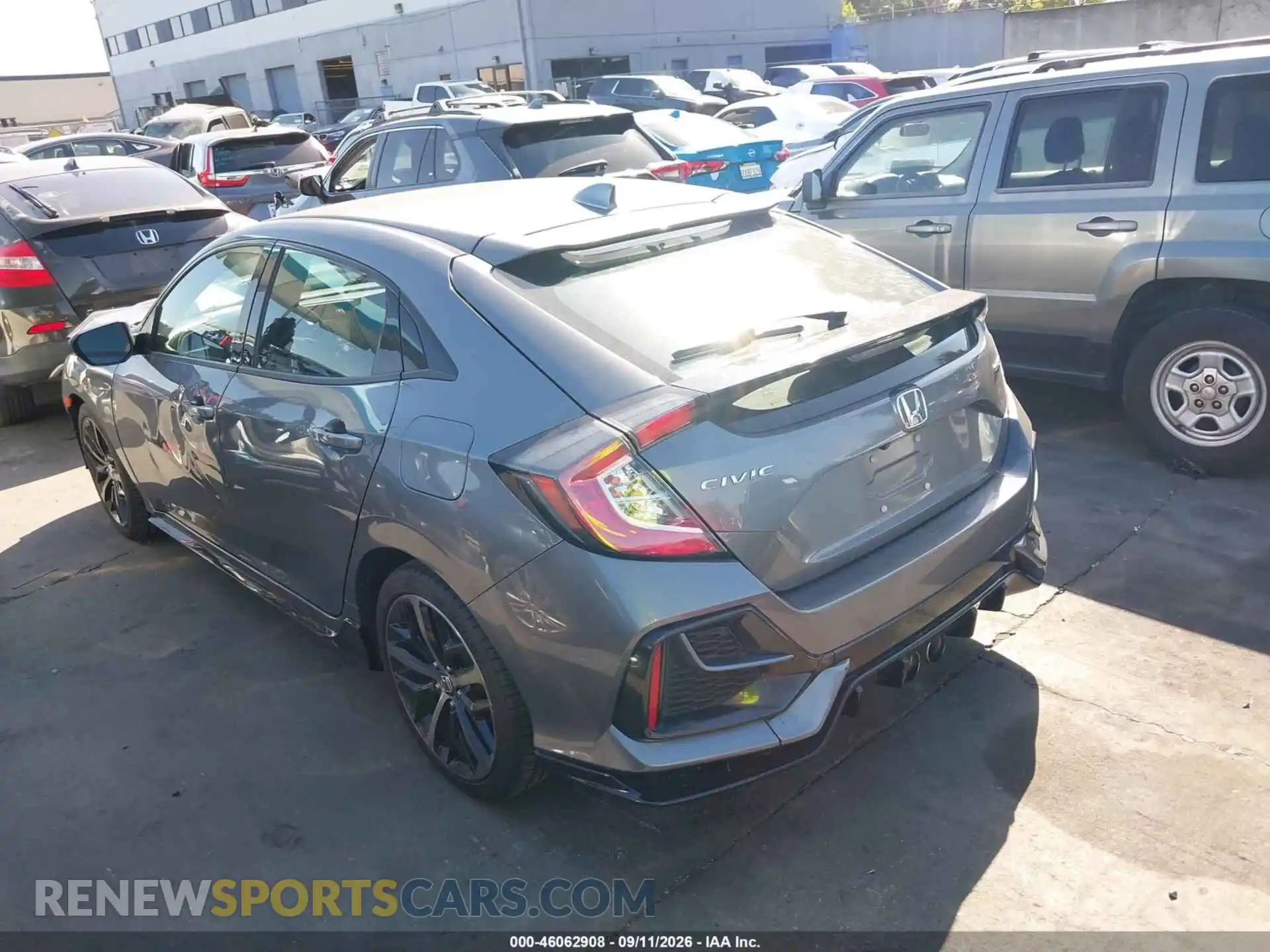 3 Photograph of a damaged car SHHFK7H43MU403531 HONDA CIVIC 2021