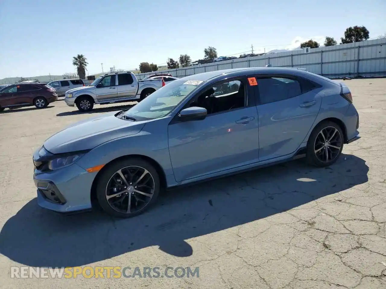 1 Photograph of a damaged car SHHFK7H43MU409037 HONDA CIVIC 2021