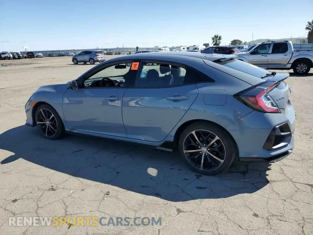 2 Photograph of a damaged car SHHFK7H43MU409037 HONDA CIVIC 2021