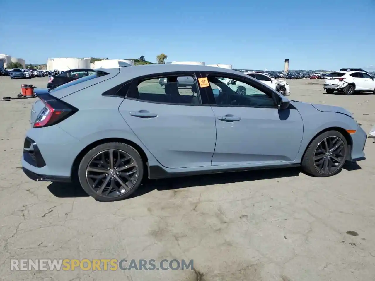 3 Photograph of a damaged car SHHFK7H43MU409037 HONDA CIVIC 2021