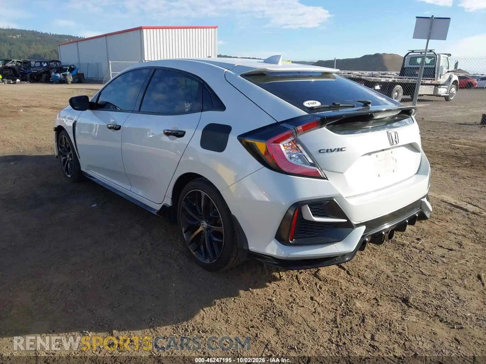 3 Photograph of a damaged car SHHFK7H43MU409233 HONDA CIVIC 2021