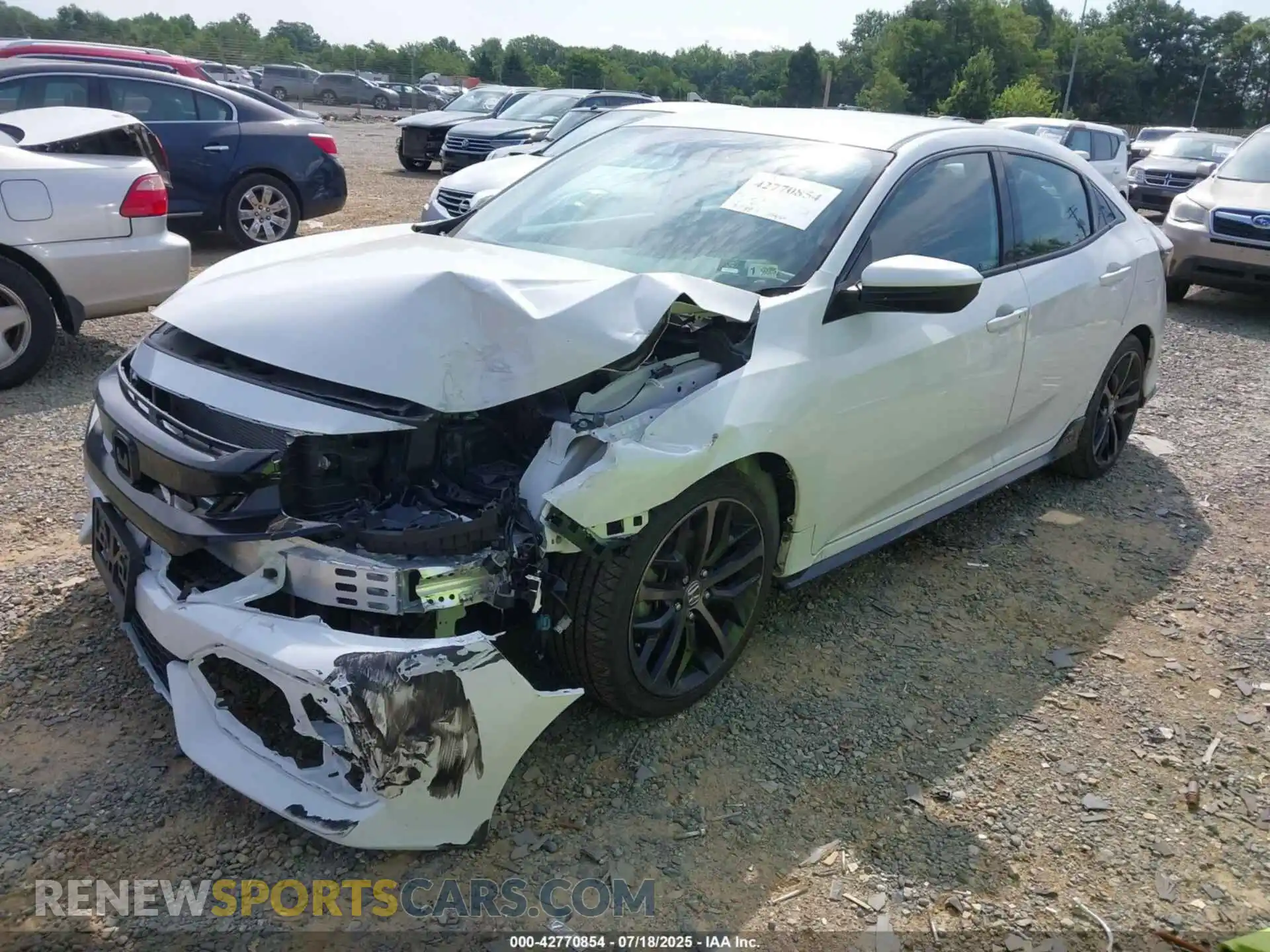 2 Photograph of a damaged car SHHFK7H43MU409569 HONDA CIVIC 2021