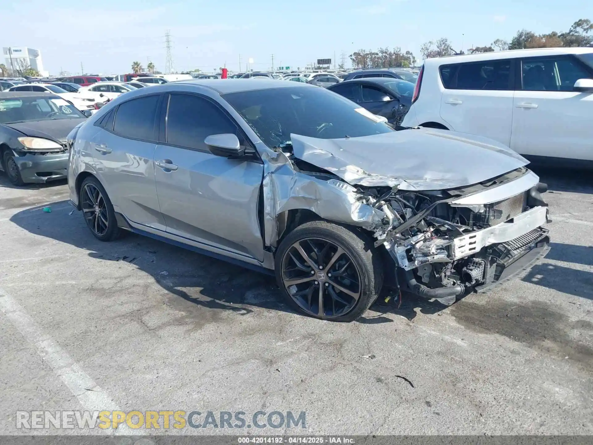 1 Photograph of a damaged car SHHFK7H43MU412729 HONDA CIVIC 2021