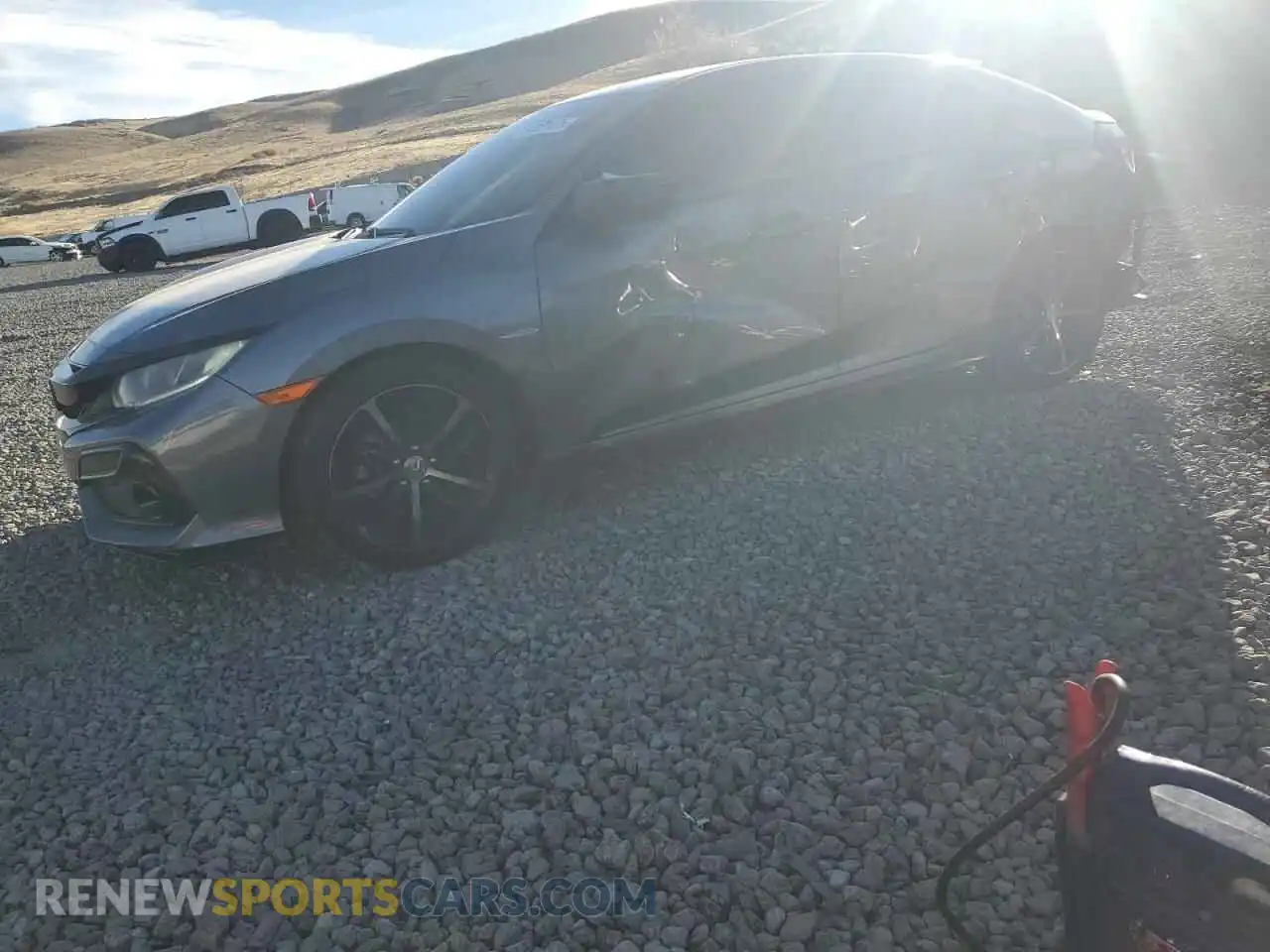 1 Photograph of a damaged car SHHFK7H43MU421074 HONDA CIVIC 2021