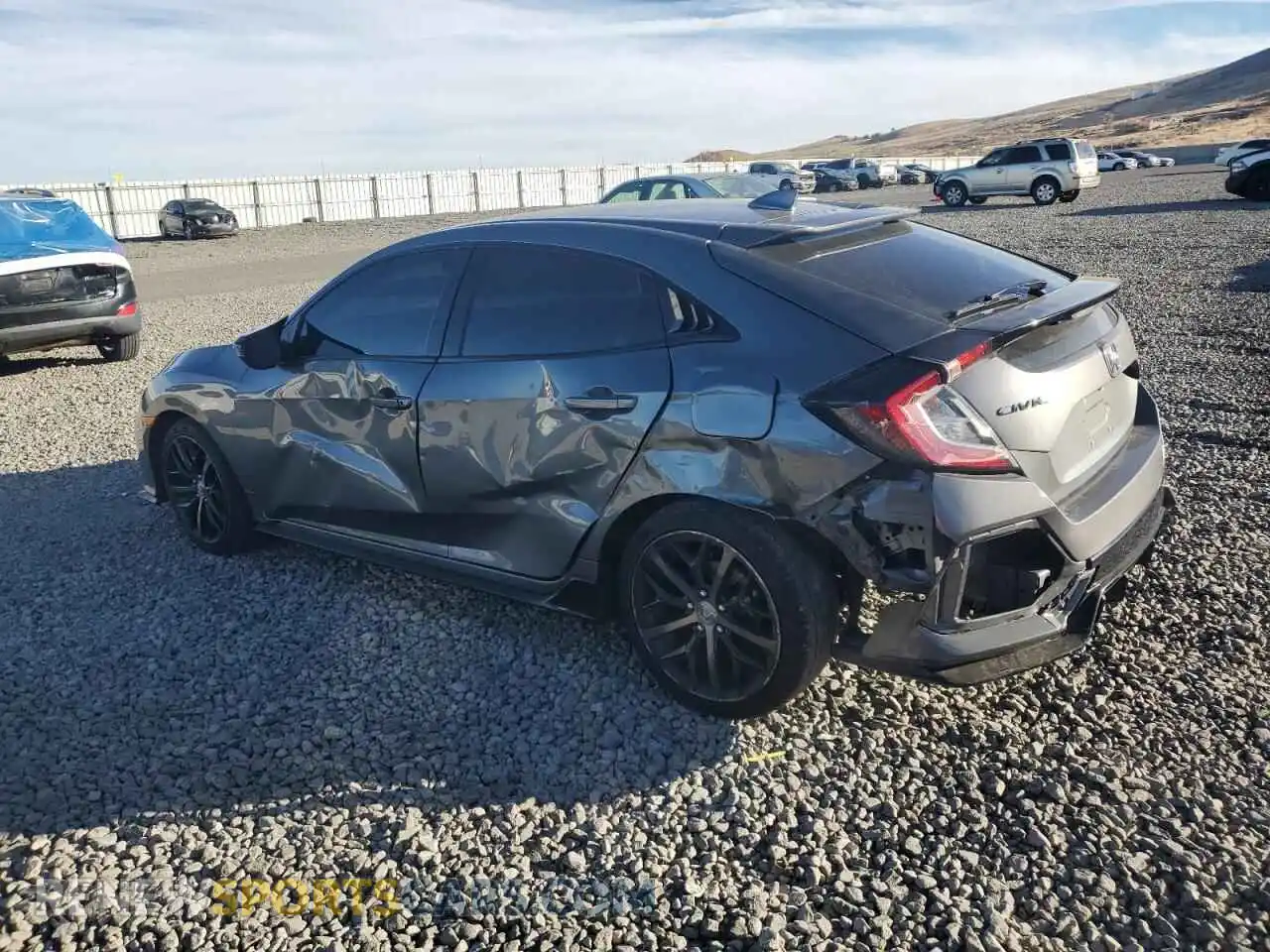 2 Photograph of a damaged car SHHFK7H43MU421074 HONDA CIVIC 2021