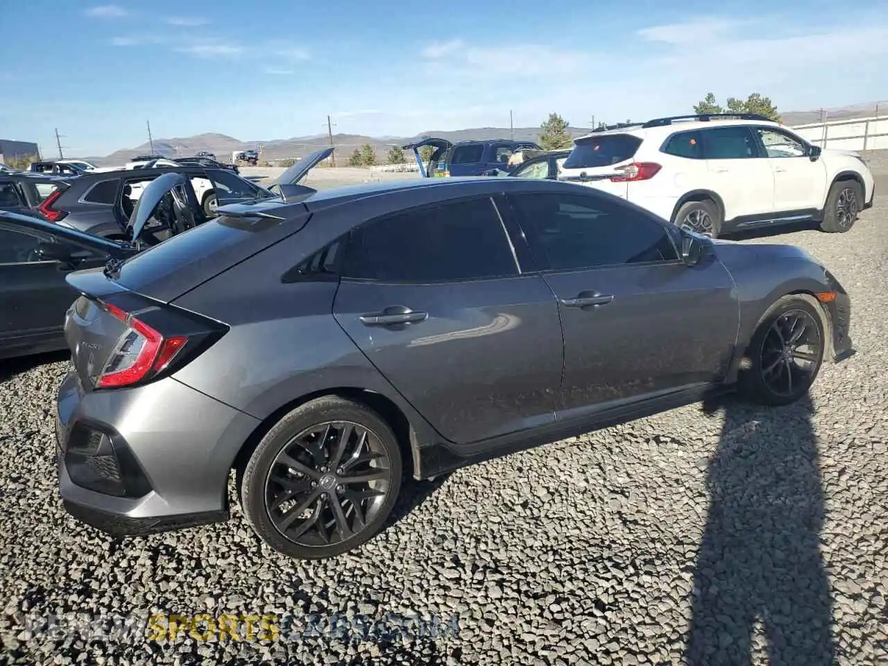 3 Photograph of a damaged car SHHFK7H43MU421074 HONDA CIVIC 2021