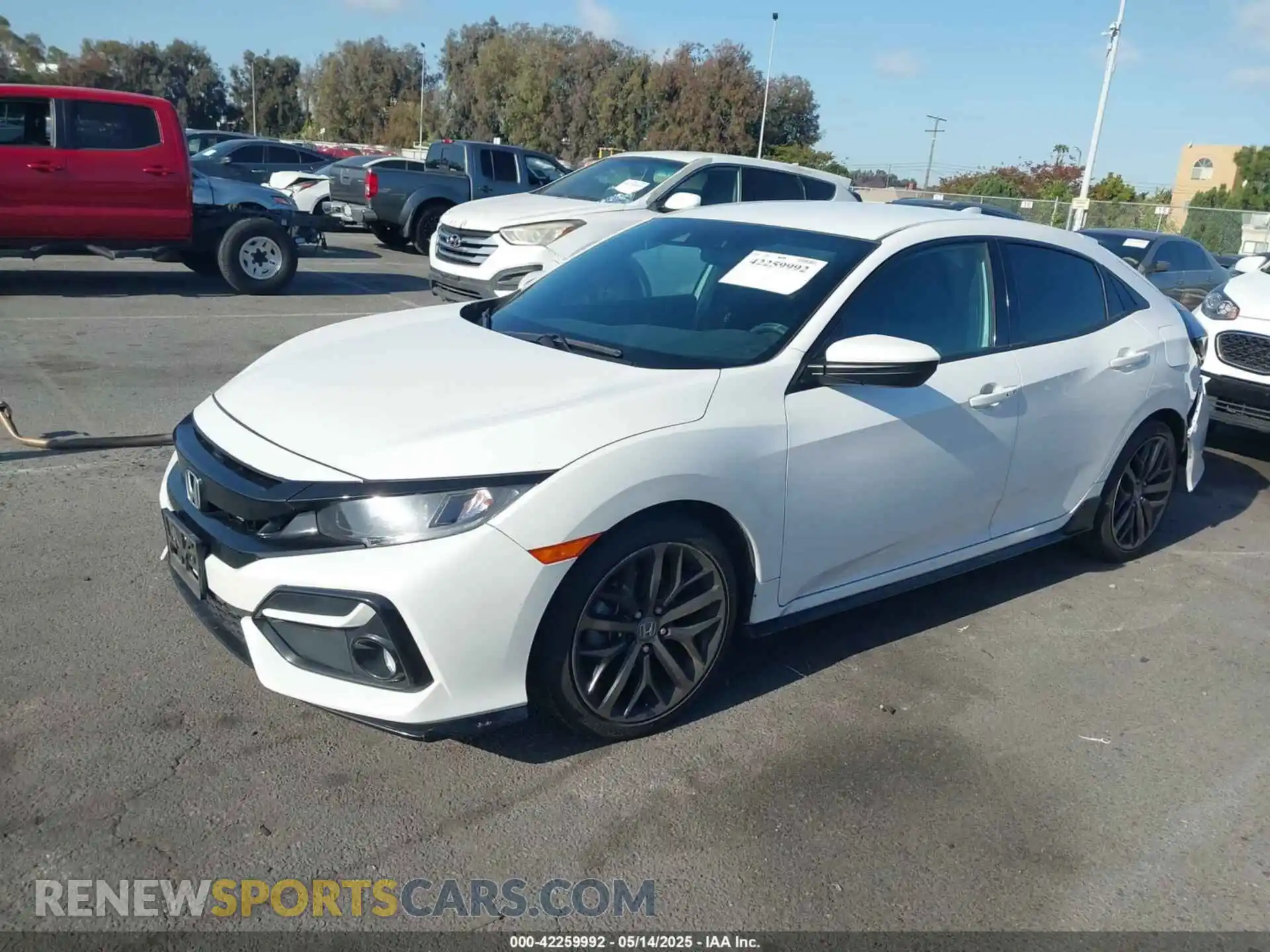 2 Photograph of a damaged car SHHFK7H43MU423035 HONDA CIVIC 2021