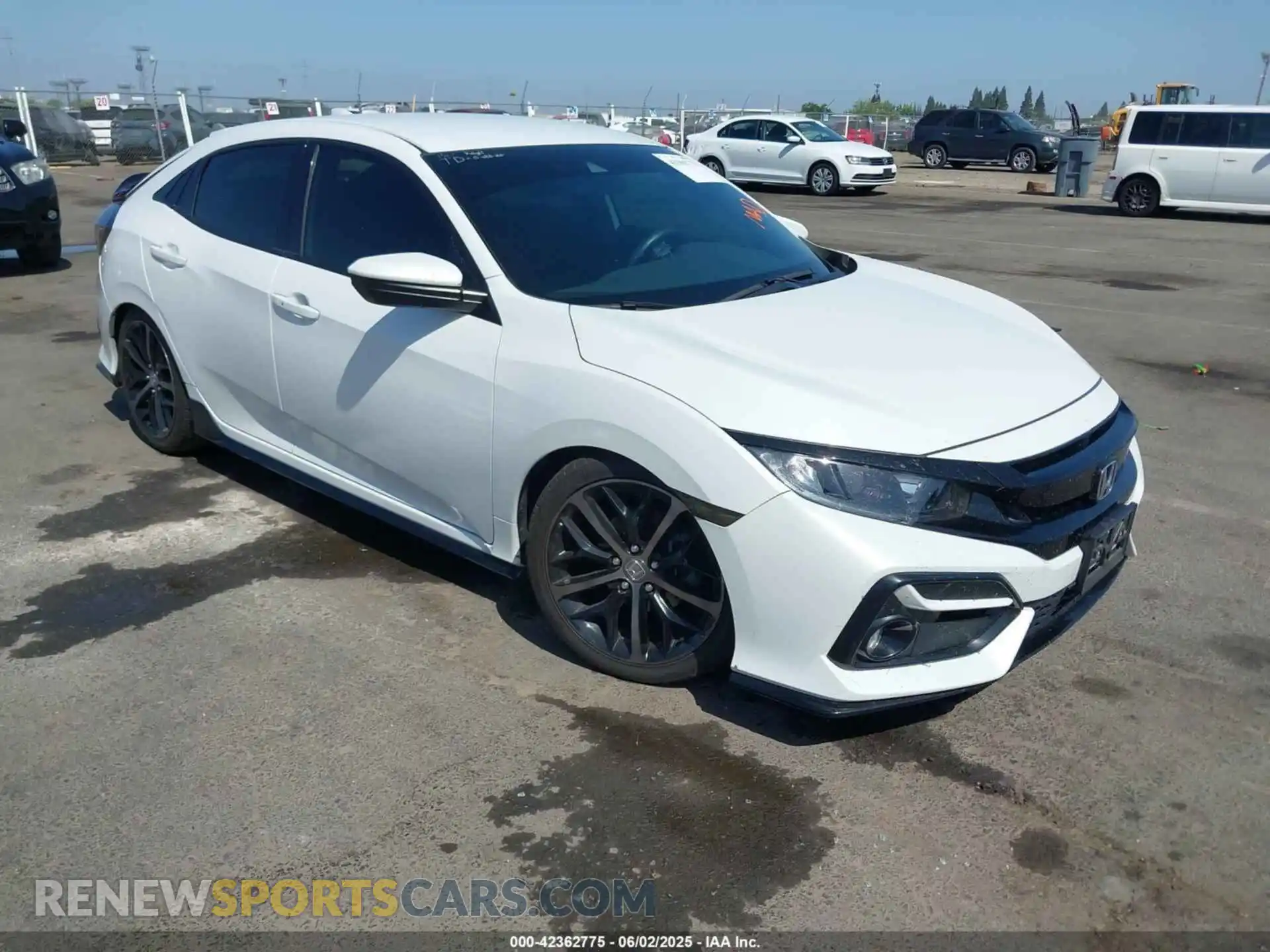 1 Photograph of a damaged car SHHFK7H43MU427182 HONDA CIVIC 2021