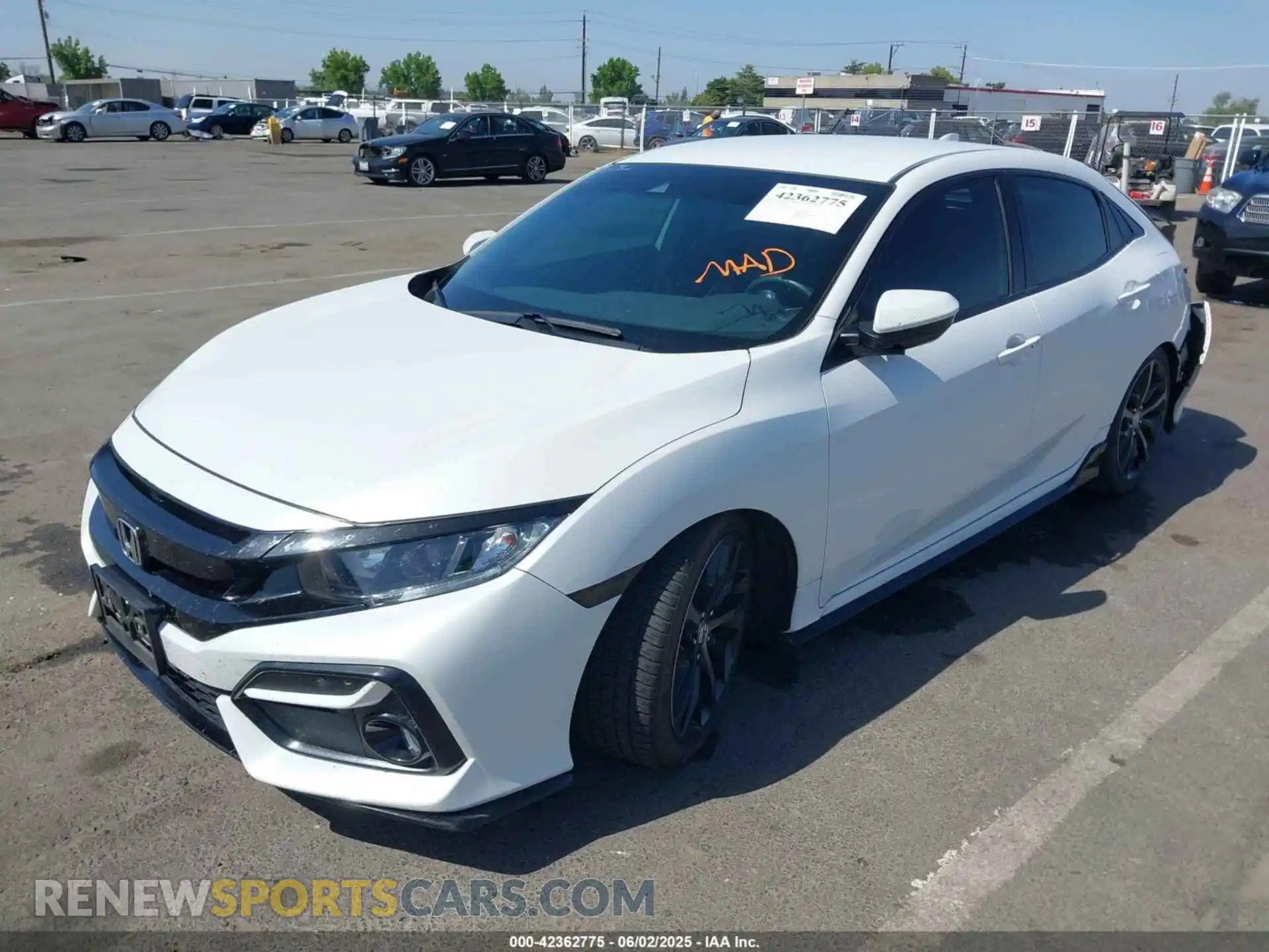 2 Photograph of a damaged car SHHFK7H43MU427182 HONDA CIVIC 2021