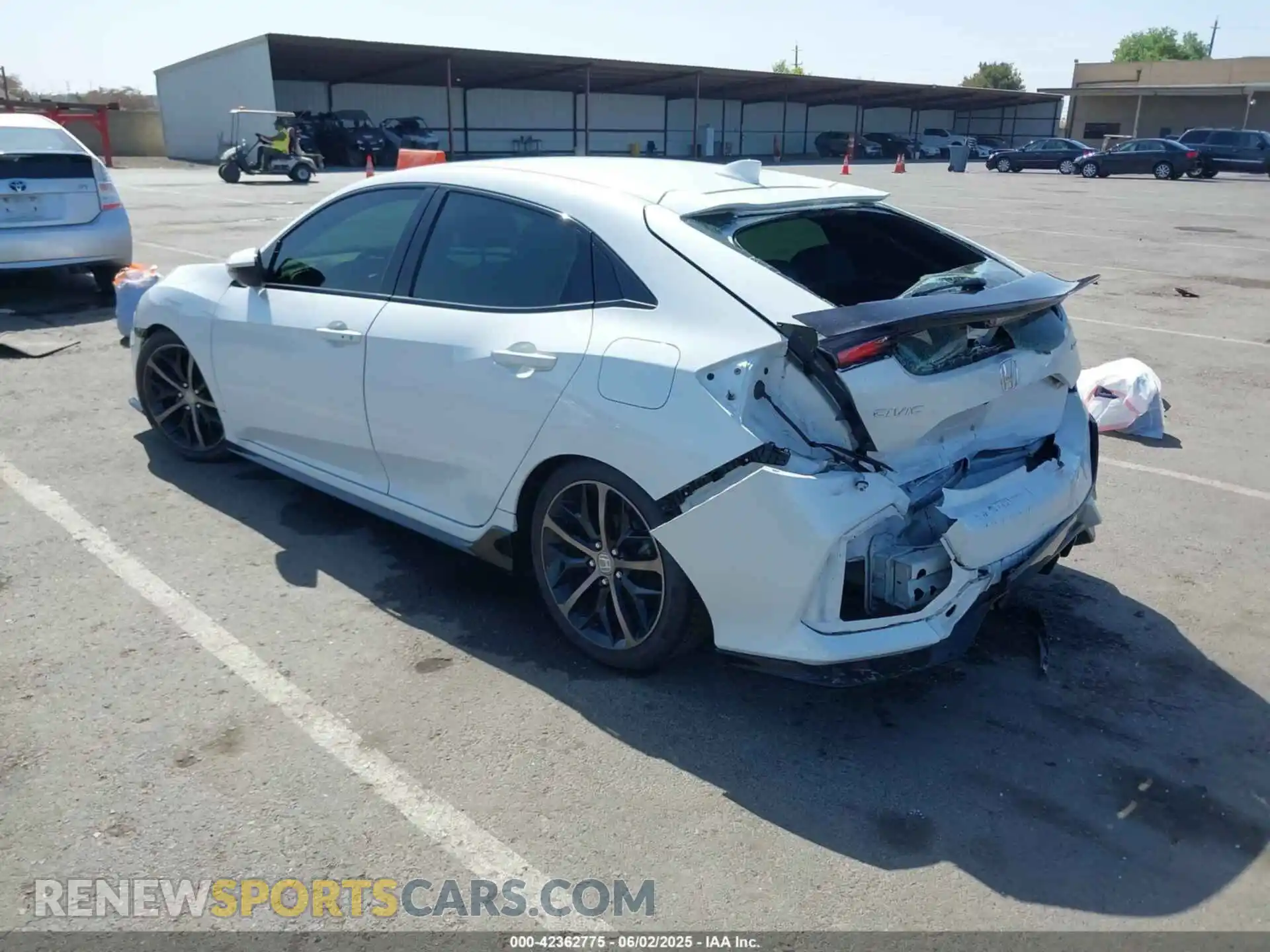 3 Photograph of a damaged car SHHFK7H43MU427182 HONDA CIVIC 2021