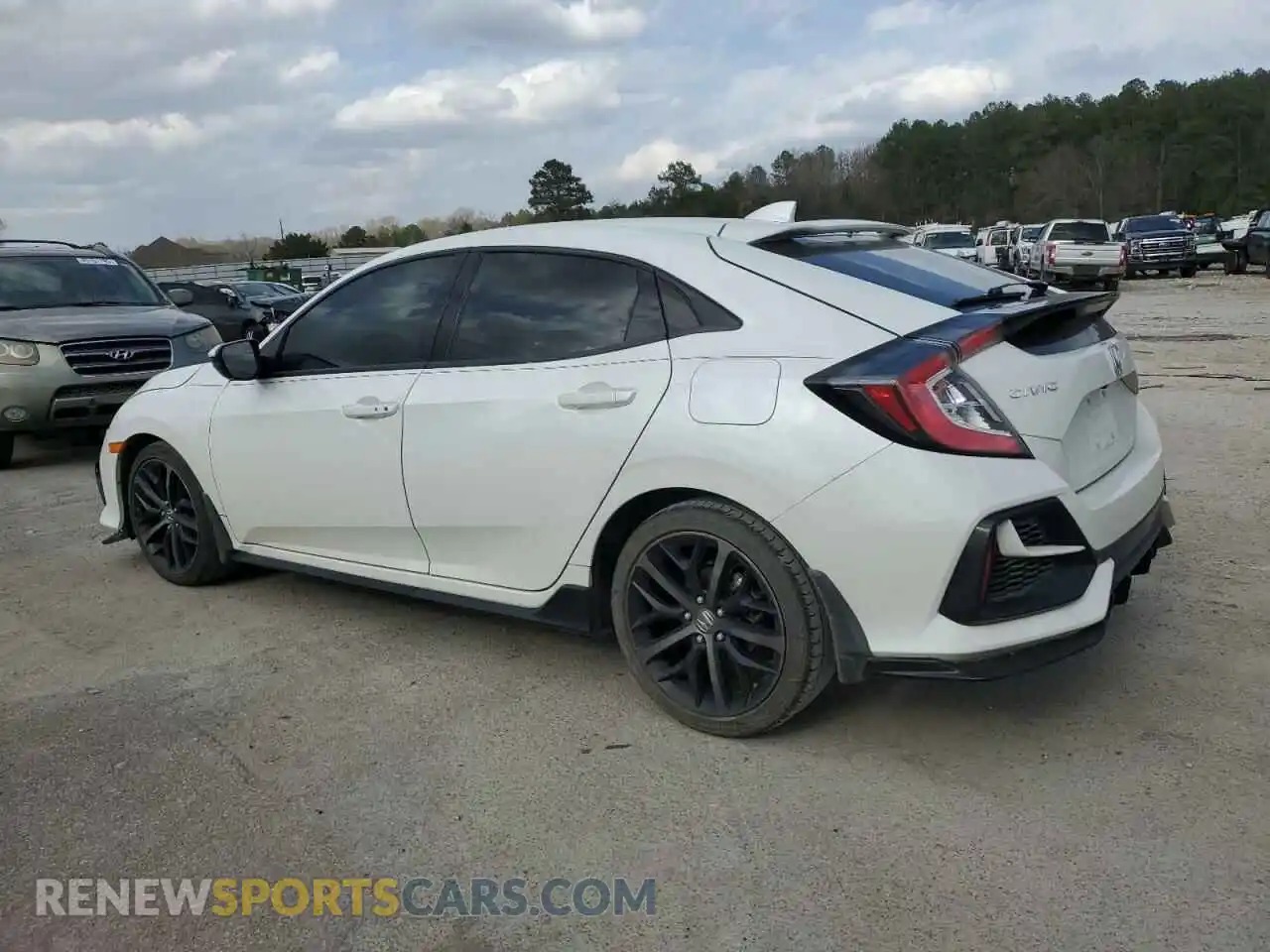 2 Photograph of a damaged car SHHFK7H44MU212913 HONDA CIVIC 2021