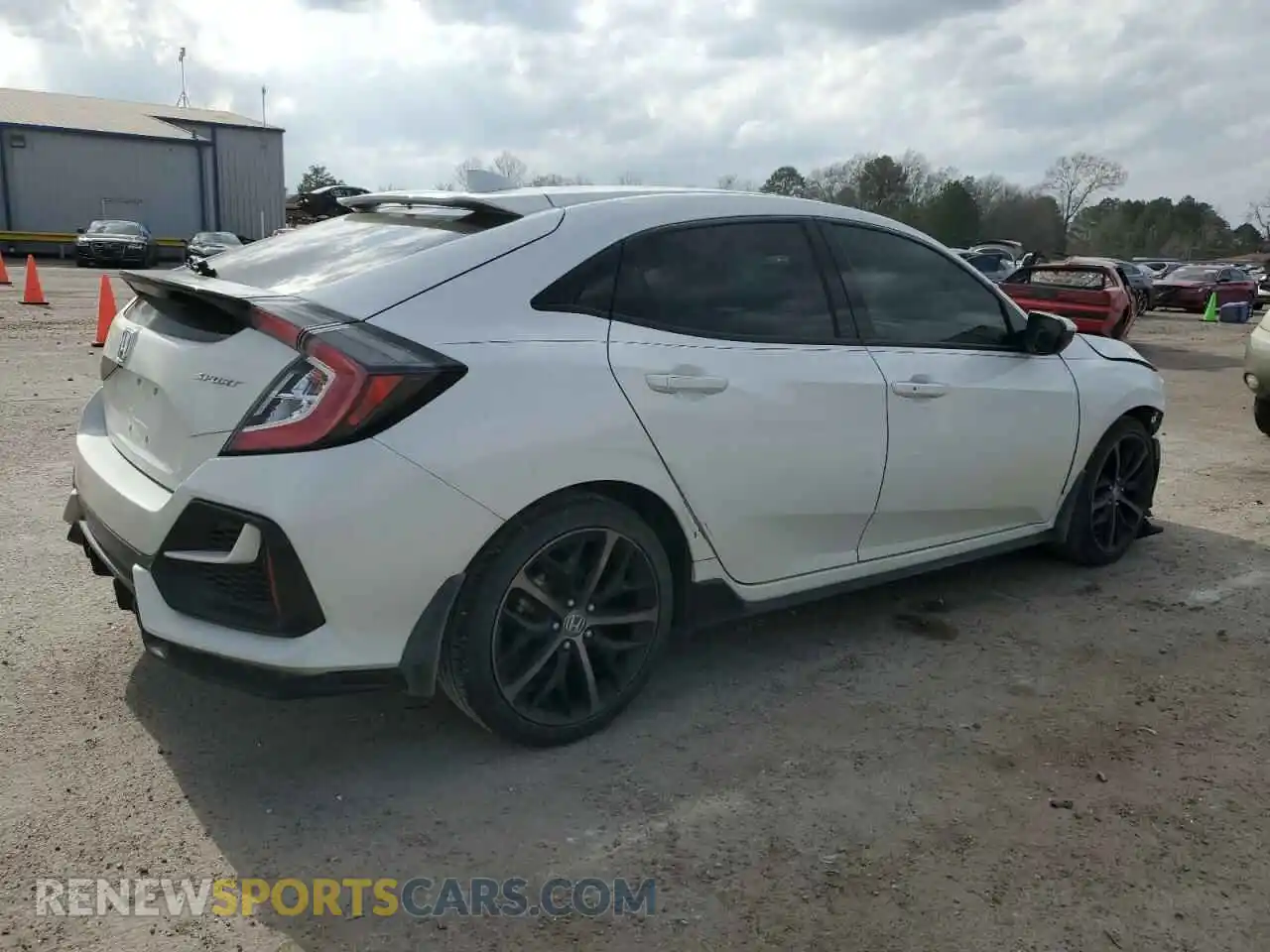 3 Photograph of a damaged car SHHFK7H44MU212913 HONDA CIVIC 2021