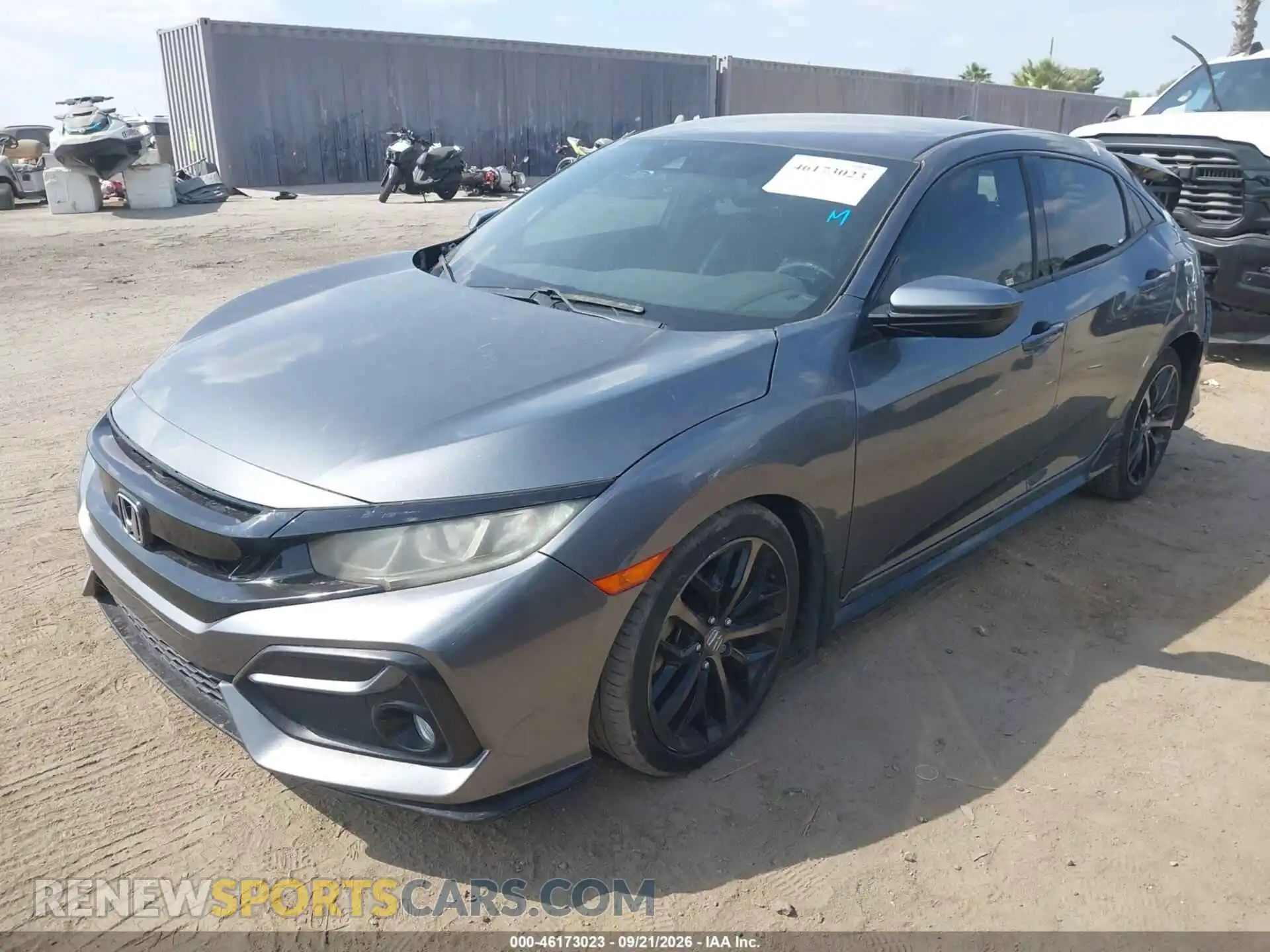 2 Photograph of a damaged car SHHFK7H44MU218680 HONDA CIVIC 2021