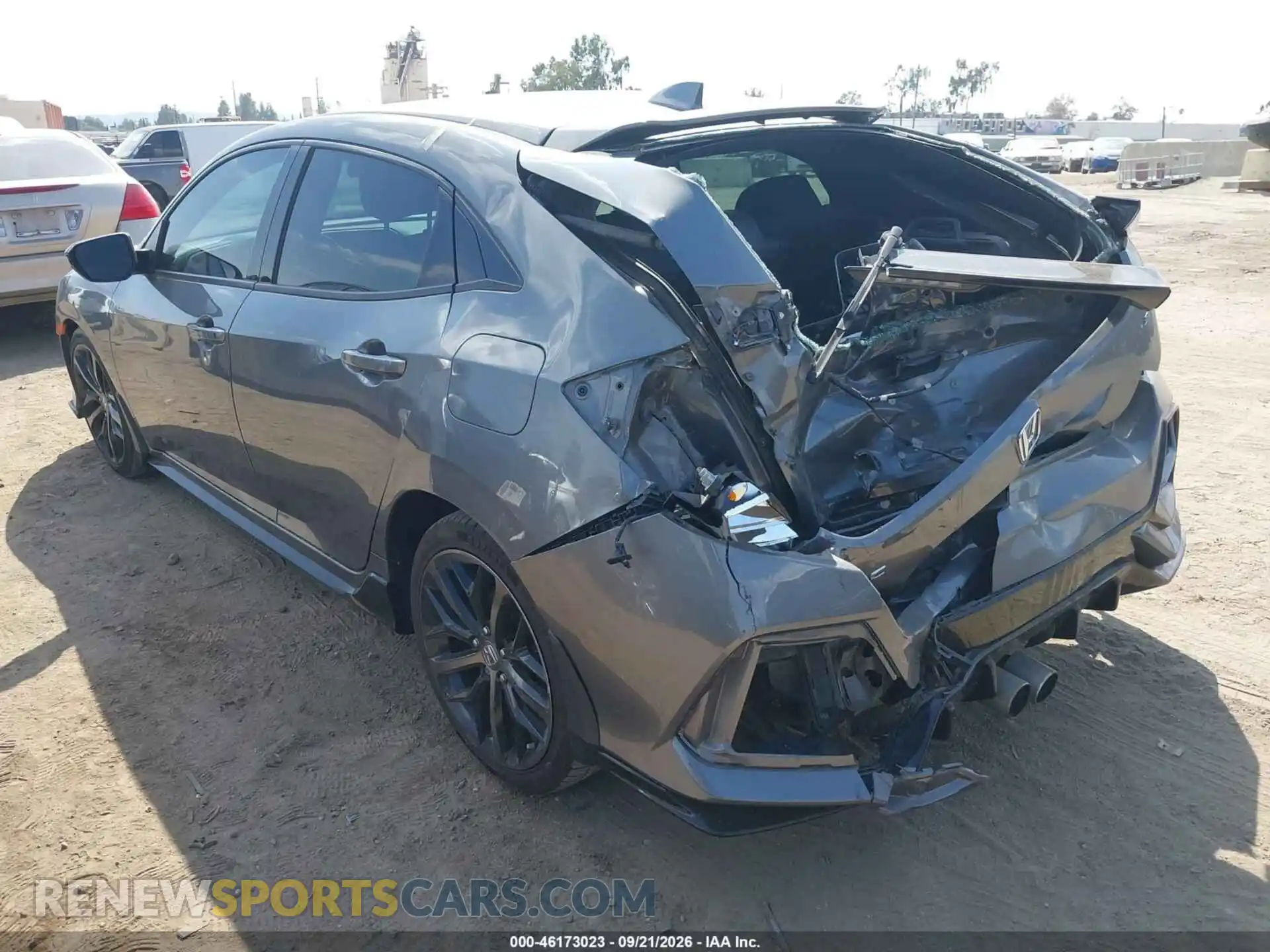 3 Photograph of a damaged car SHHFK7H44MU218680 HONDA CIVIC 2021