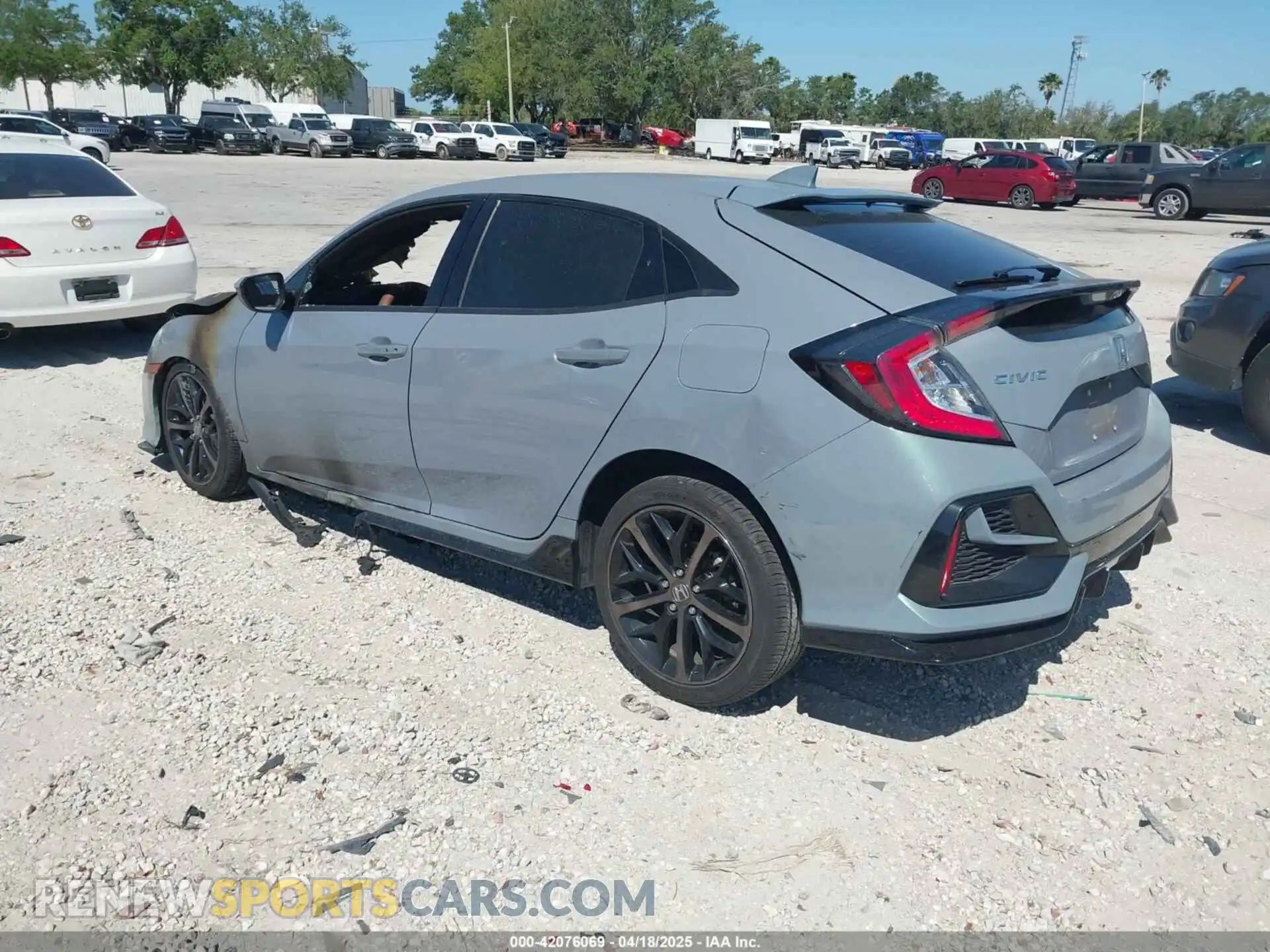 3 Photograph of a damaged car SHHFK7H44MU405885 HONDA CIVIC 2021