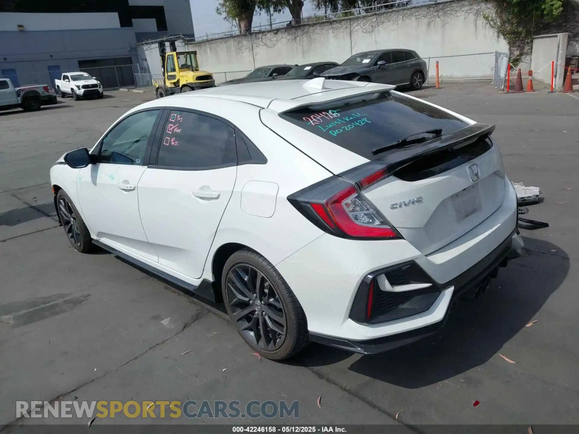 3 Photograph of a damaged car SHHFK7H44MU407751 HONDA CIVIC 2021