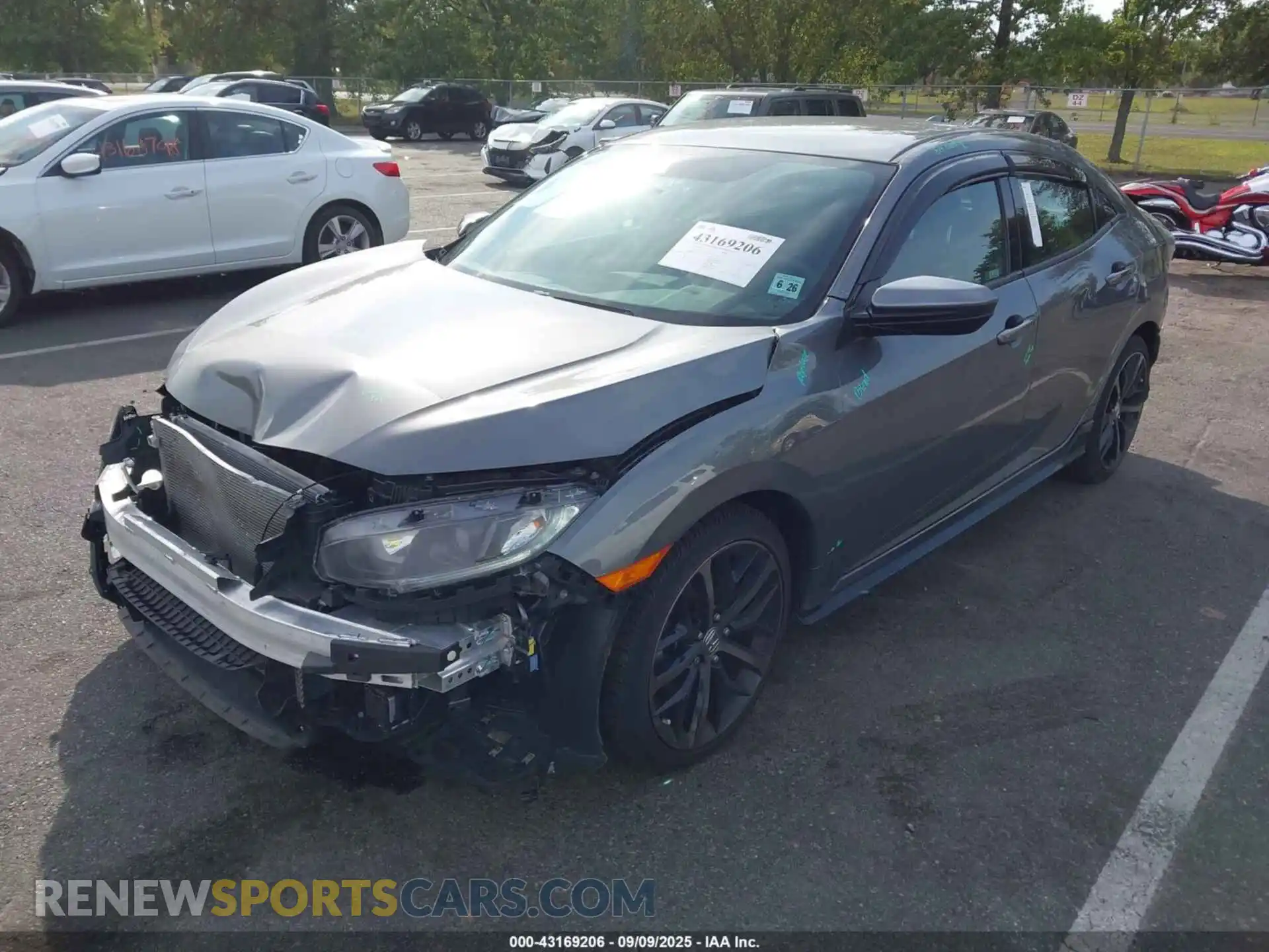 2 Photograph of a damaged car SHHFK7H44MU413095 HONDA CIVIC 2021