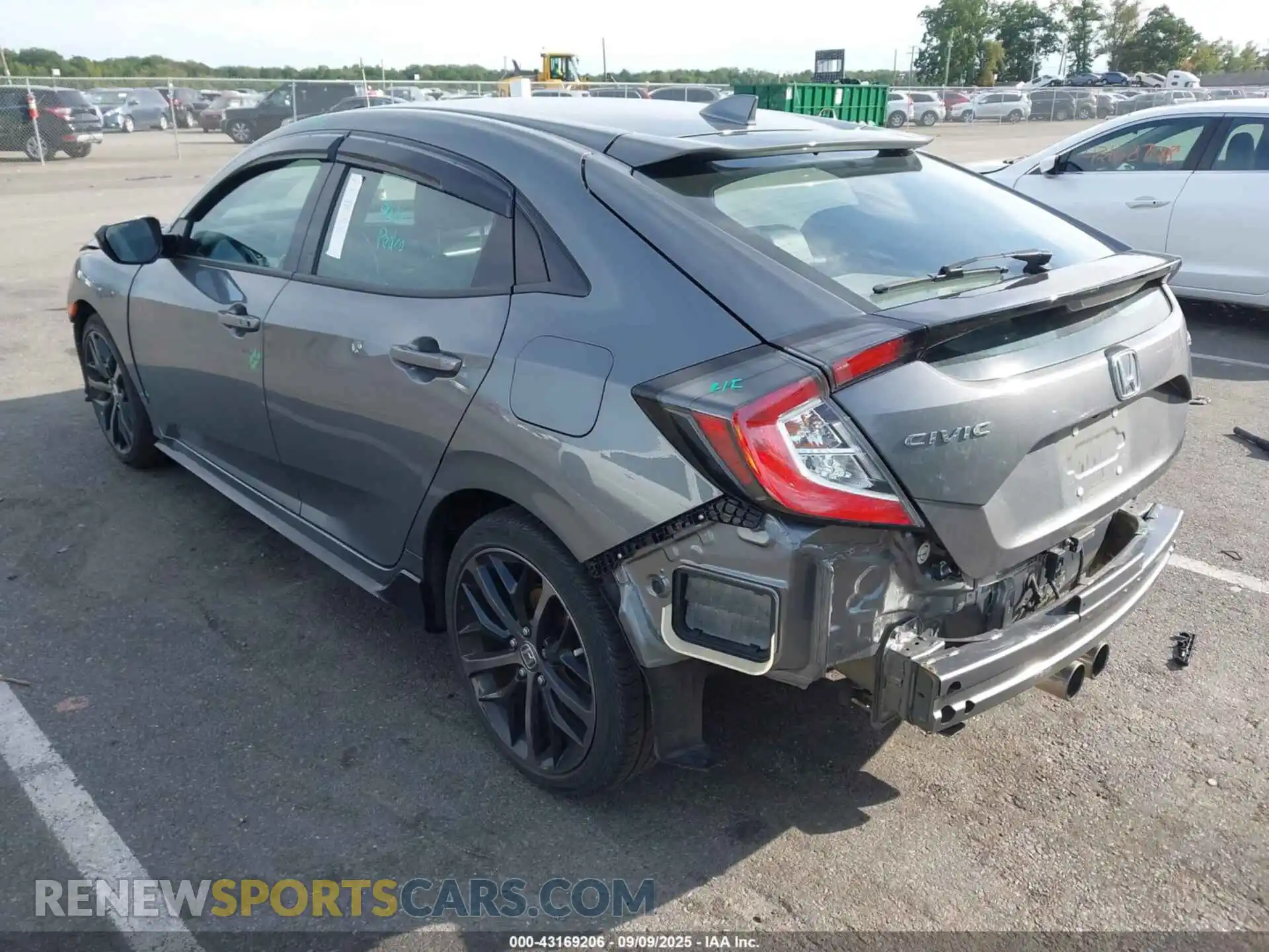 3 Photograph of a damaged car SHHFK7H44MU413095 HONDA CIVIC 2021