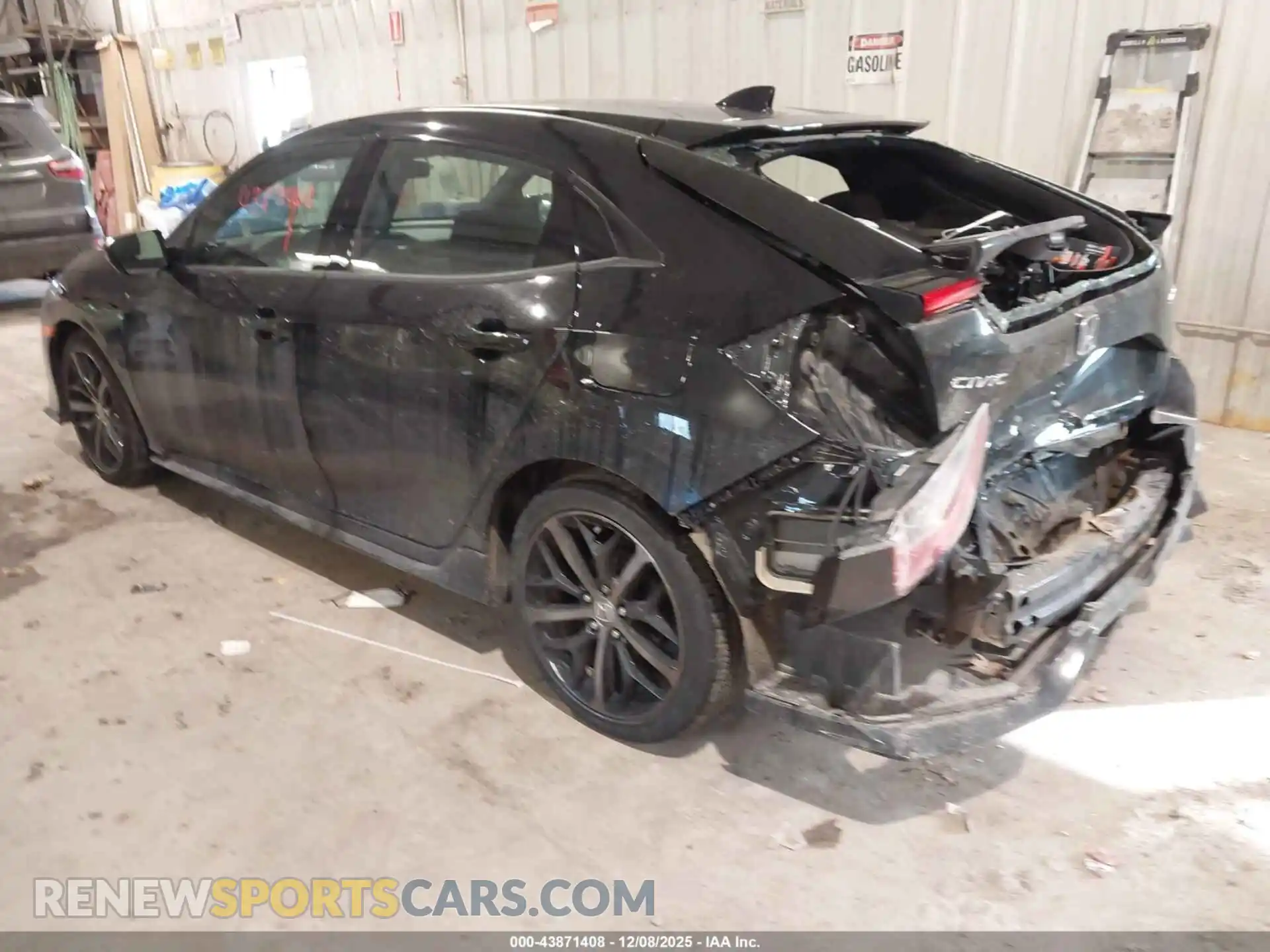 3 Photograph of a damaged car SHHFK7H44MU414621 HONDA CIVIC 2021