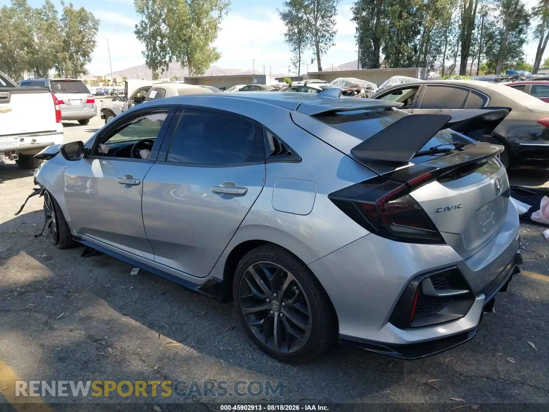 3 Photograph of a damaged car SHHFK7H44MU421584 HONDA CIVIC 2021