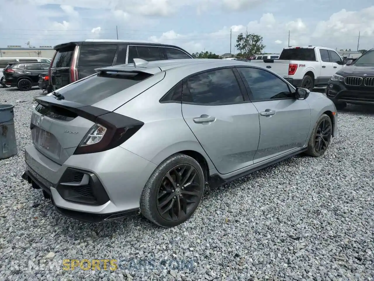3 Photograph of a damaged car SHHFK7H45MU208420 HONDA CIVIC 2021