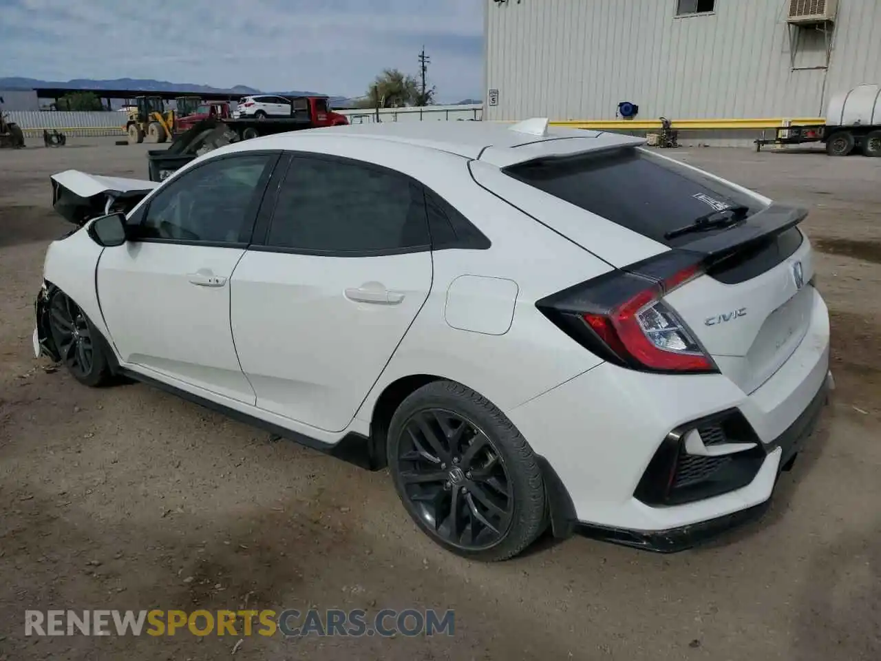2 Photograph of a damaged car SHHFK7H45MU223130 HONDA CIVIC 2021